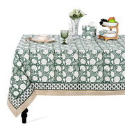 Moss Green Square & Rectangle Tablecloth