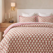 Vermilion Red Quilt