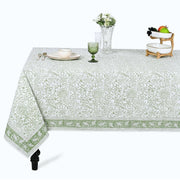 Green Jal Square & Rectangle Tablecloth