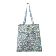 Columbia Blue Embroidery Tote Bag