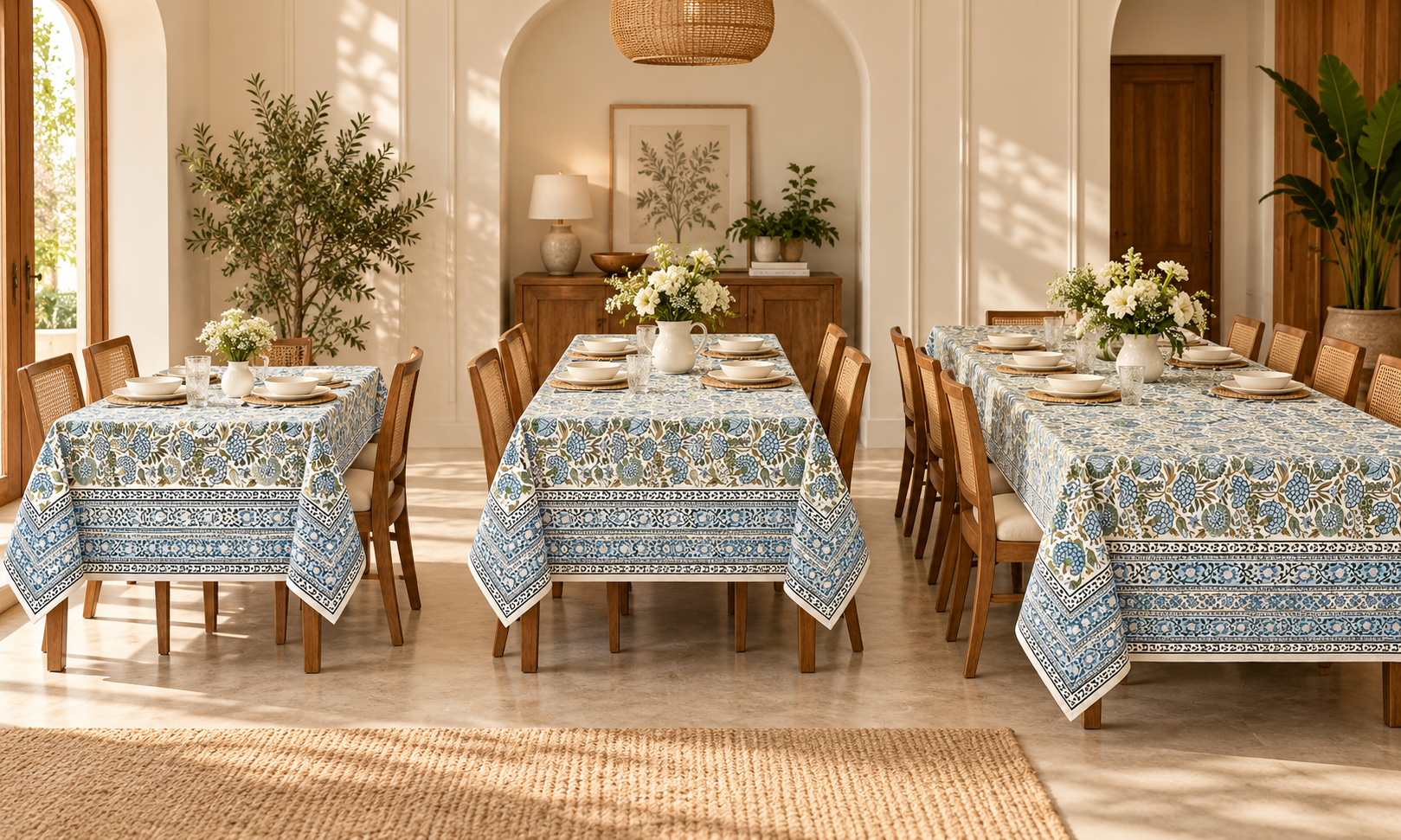 How to Choose the Right Tablecloth Size: A Complete Guide