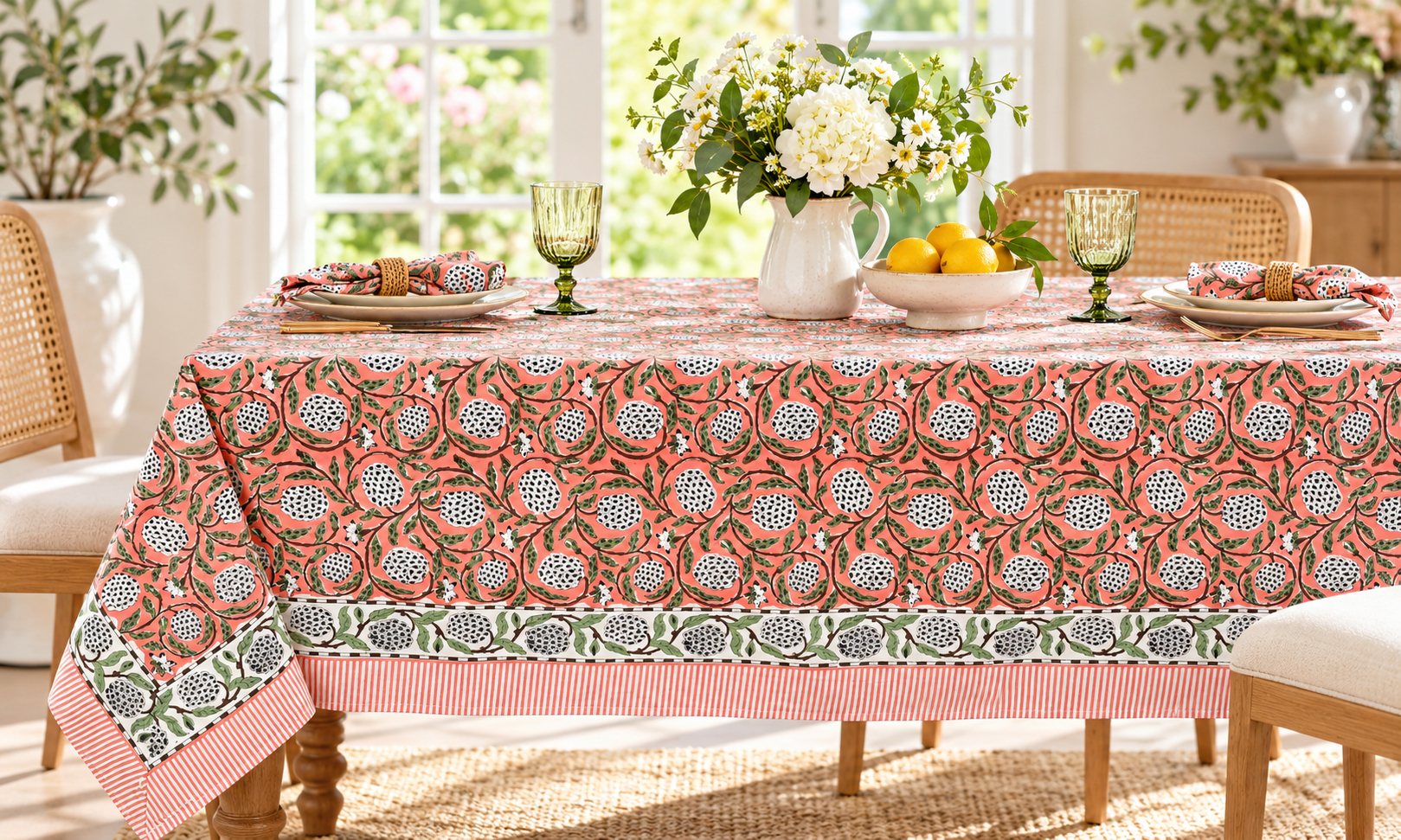 Where to Find Quality Tablecloths from $35.00 for Spring Style