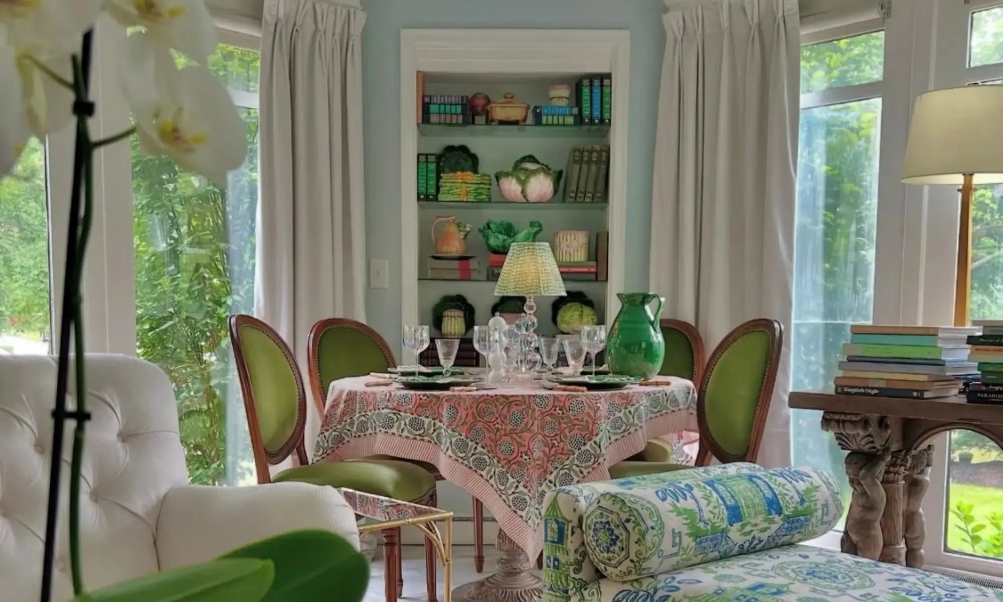 Round Cotton Tablecloths - Ridhi Block Print