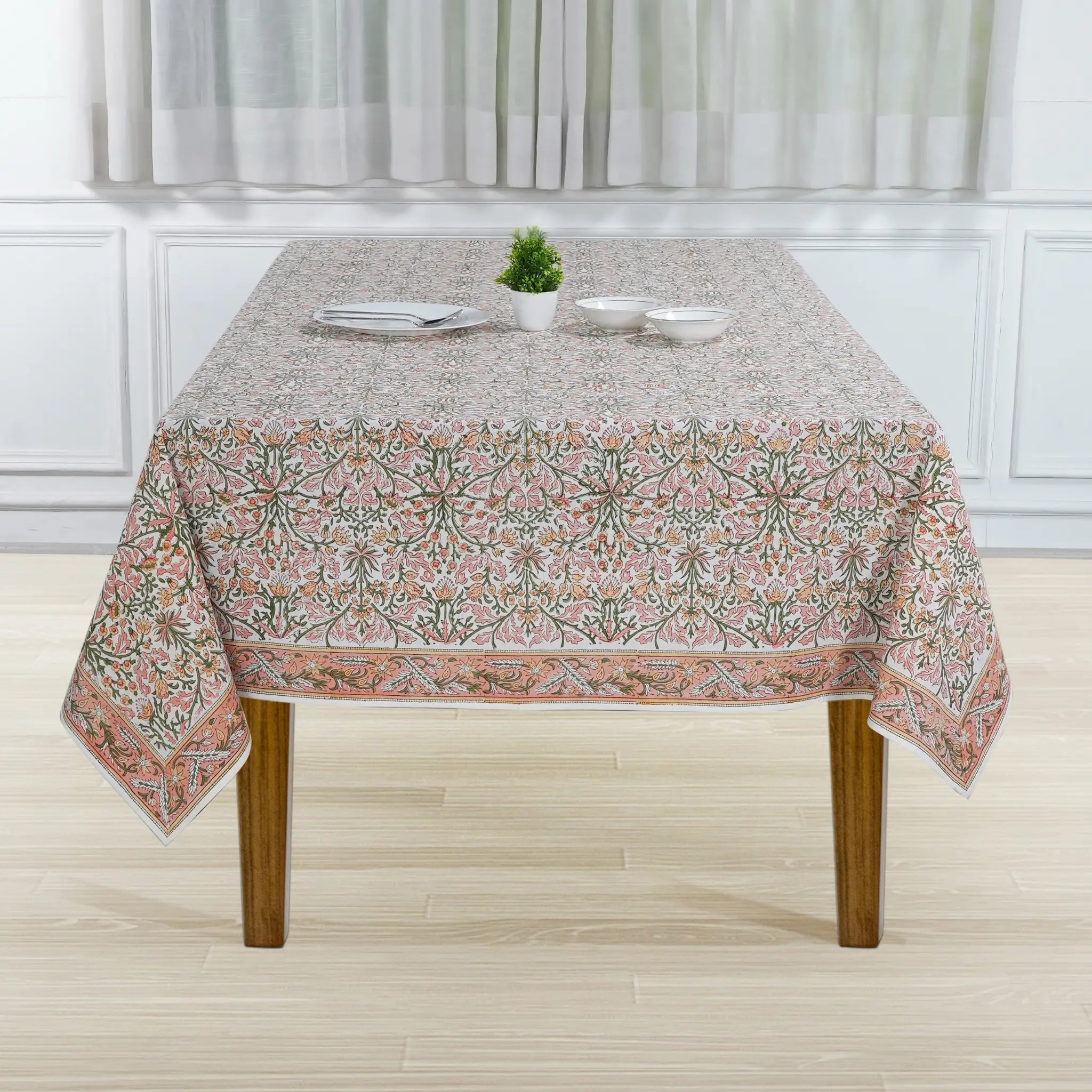 Sassy Salmon Collection - Ridhi Block Print