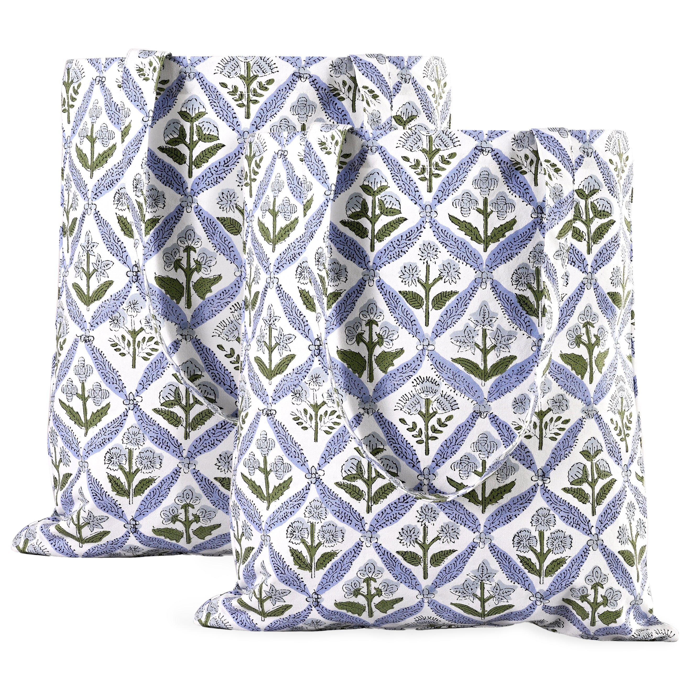 Light Steel Blue Tote Bag