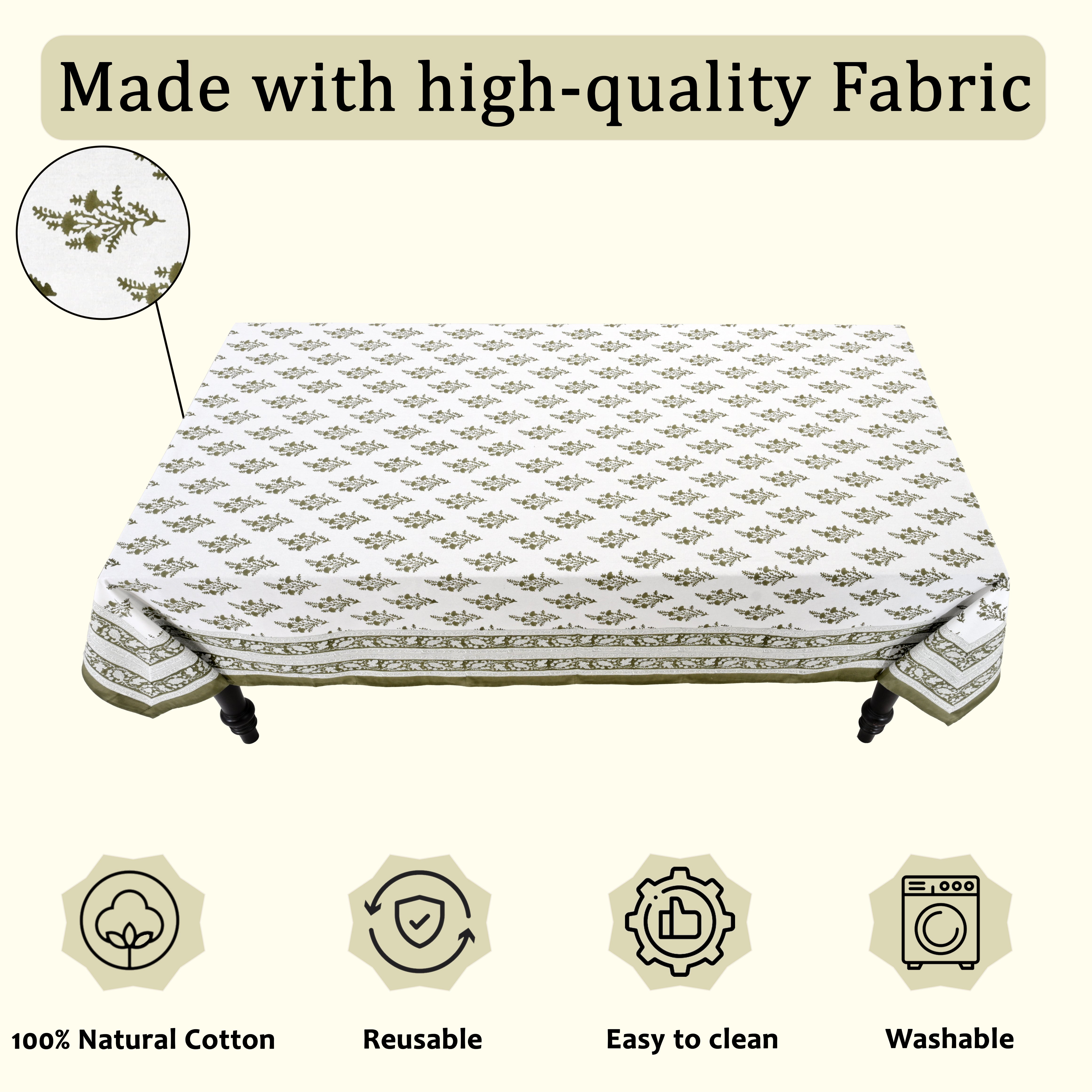 Nature Spring Rectangle & Square Tablecloth RIDHI