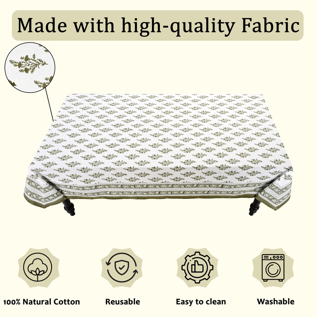 Nature Spring Rectangle & Square Tablecloth RIDHI