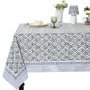 Light Steel Blue Tablecloth