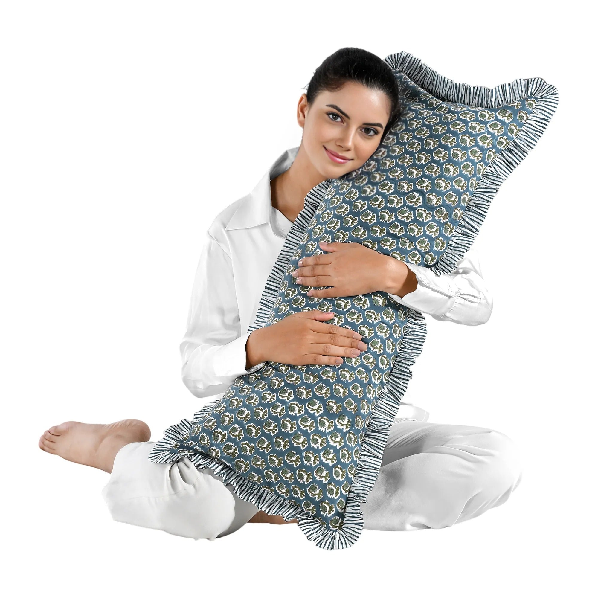 Peacock Blue Sham Cover