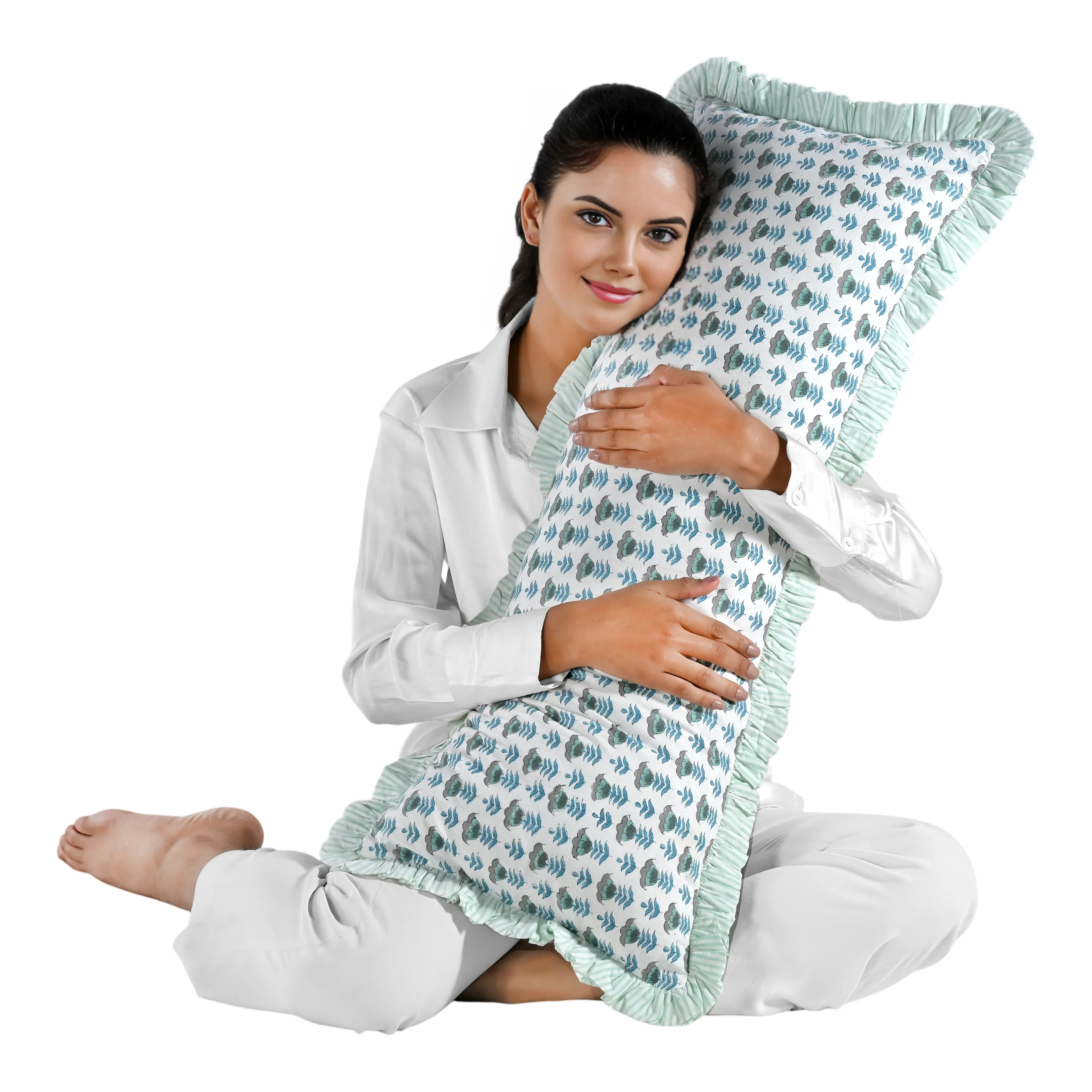 Aquamarine Blue Sham Cover