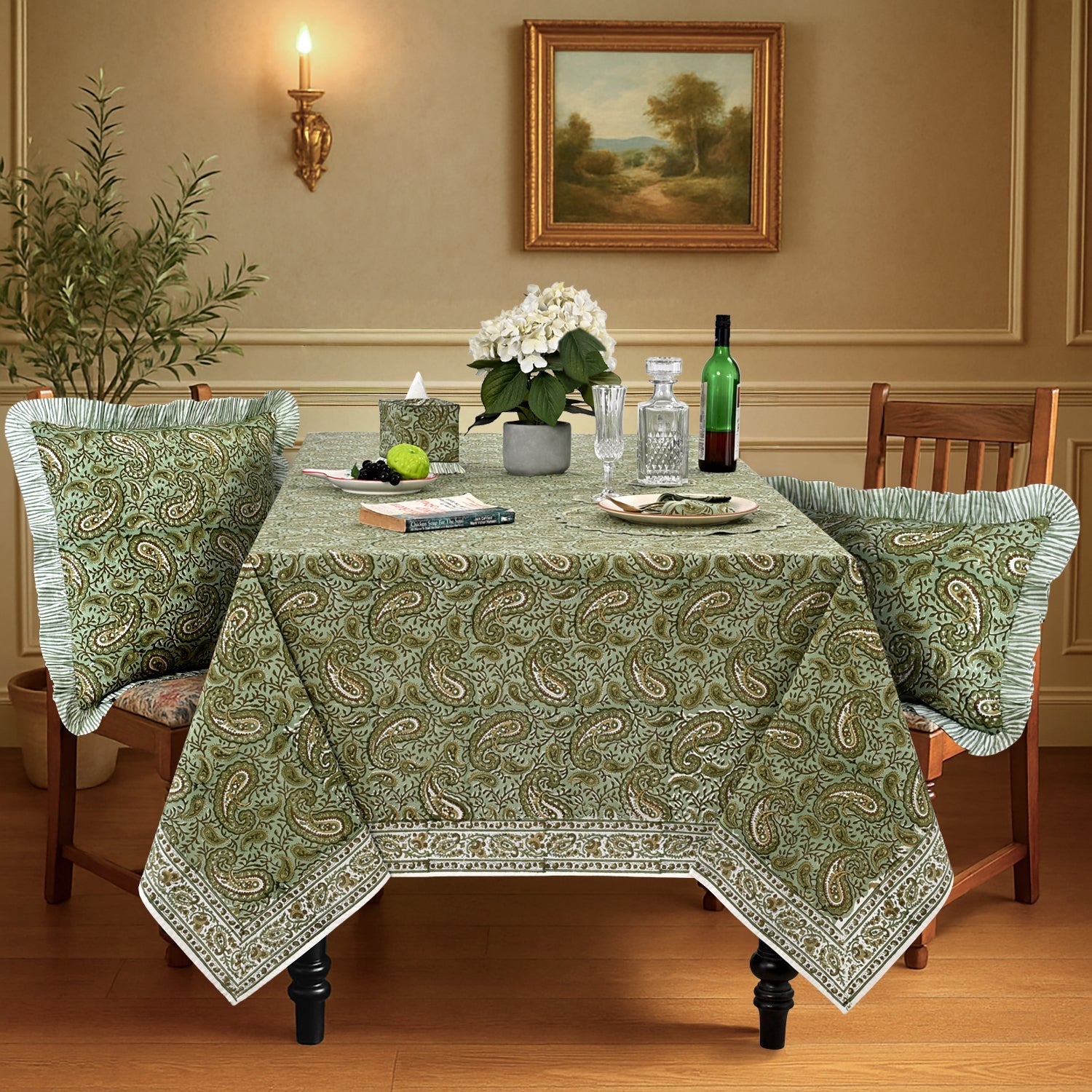 Nostalgic Naturals Rectangle & Square Tablecloth RIDHI