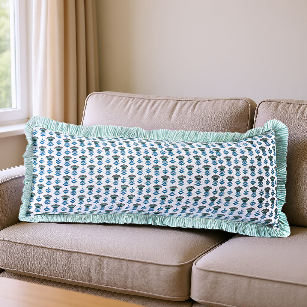 Aquamarine Blue Sham Cover