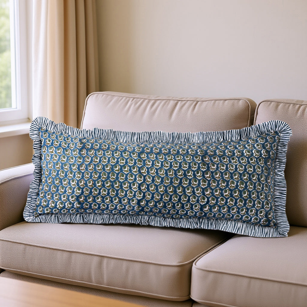 Peacock Blue Sham Cover