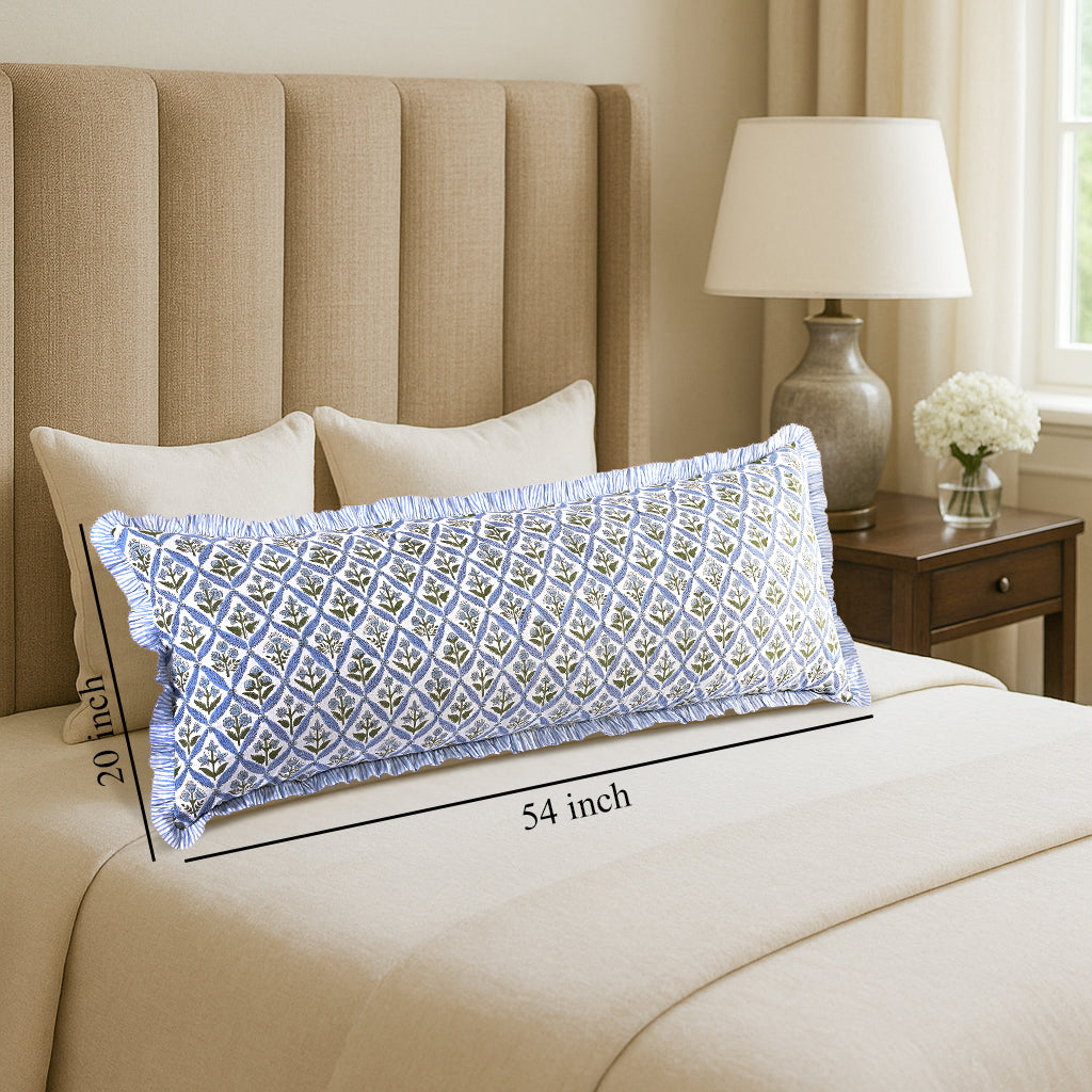 Light Steel Blue Sham Cover