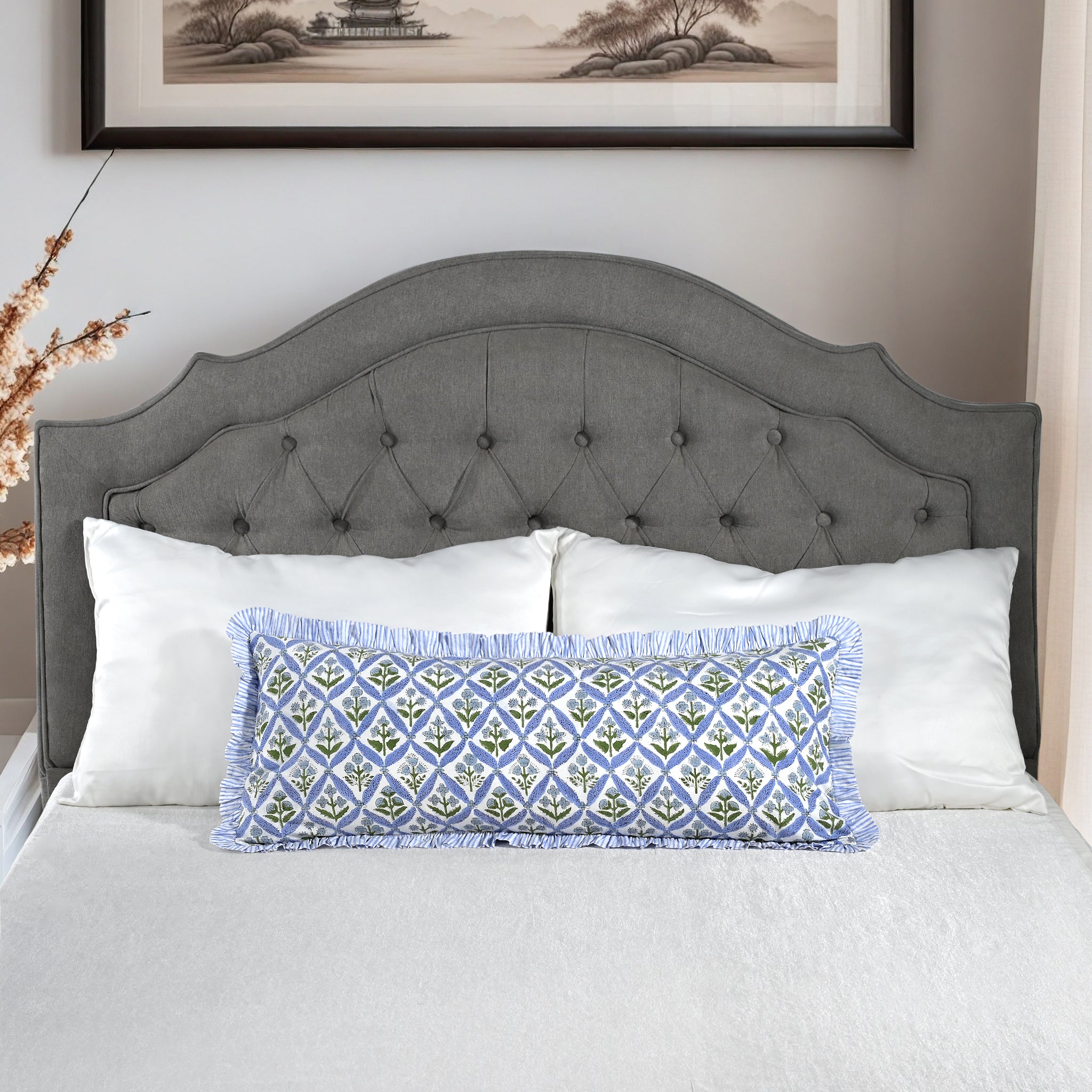 Light Steel Blue Sham Cover