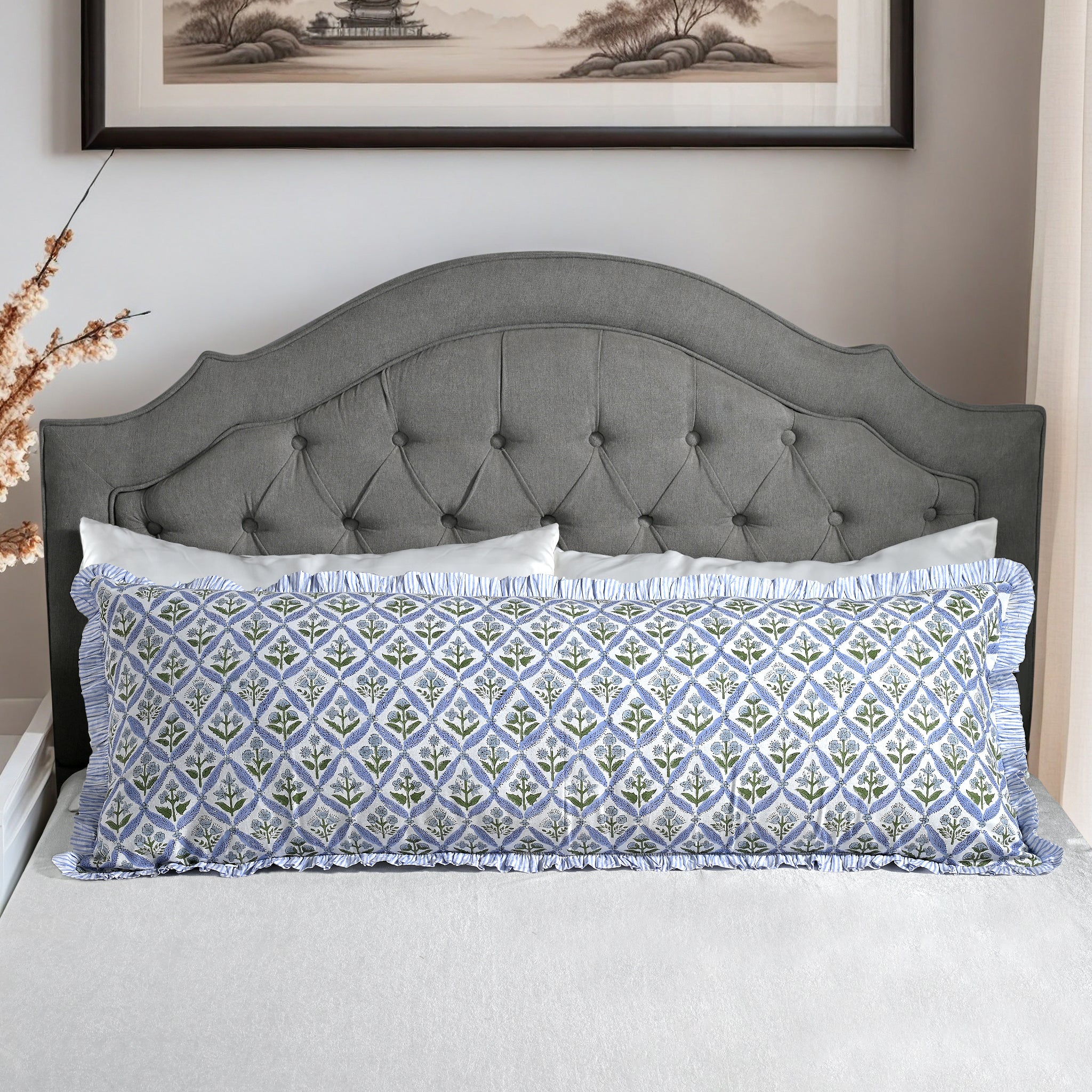 Light Steel Blue Sham Cover