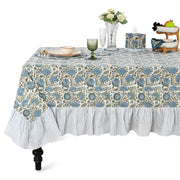 Ruffle Rectangle & Square Tablecloth - Asparagus Green