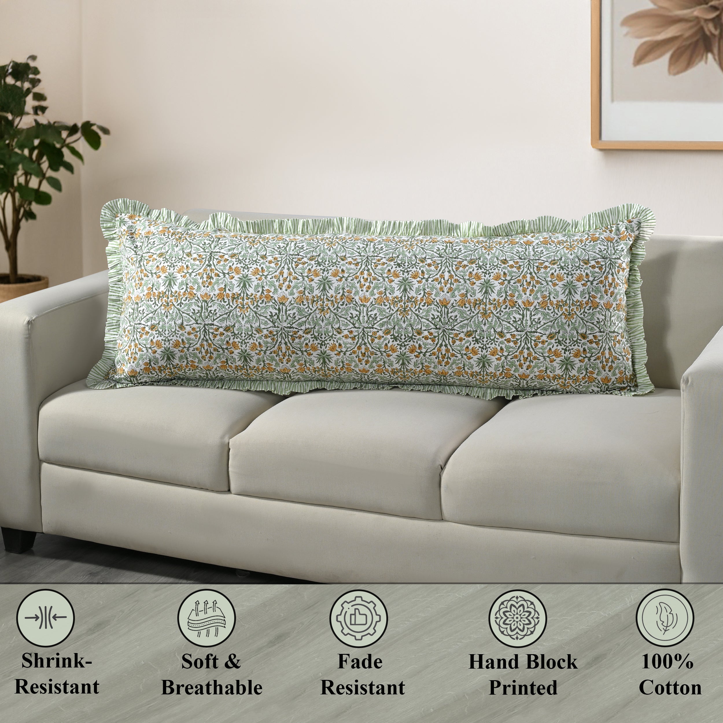 Goldenrod Yellow Sham Cover