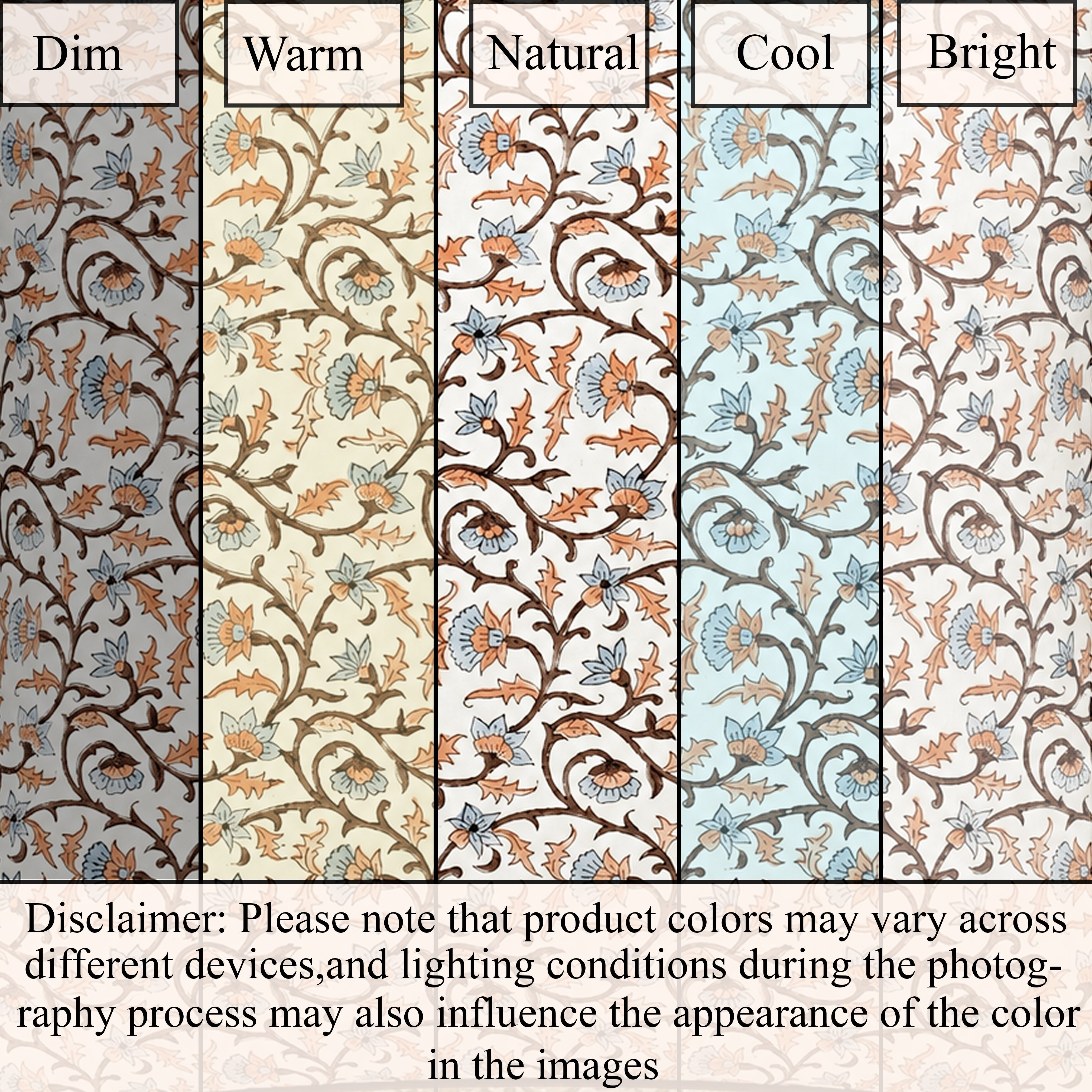 Brown Meadow Vine piping Pillow Cover RIDHI