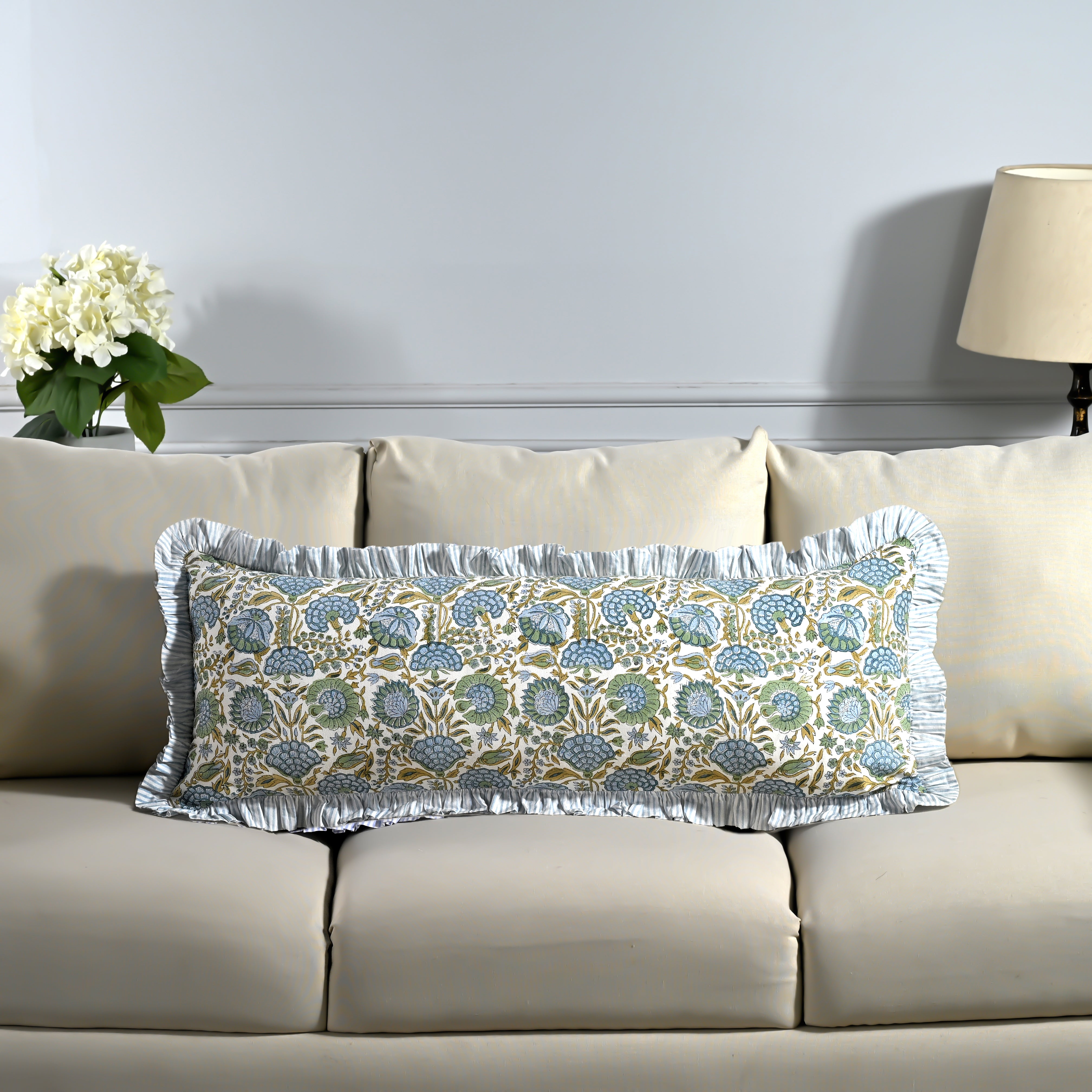 Asparagus Green Sham Cover