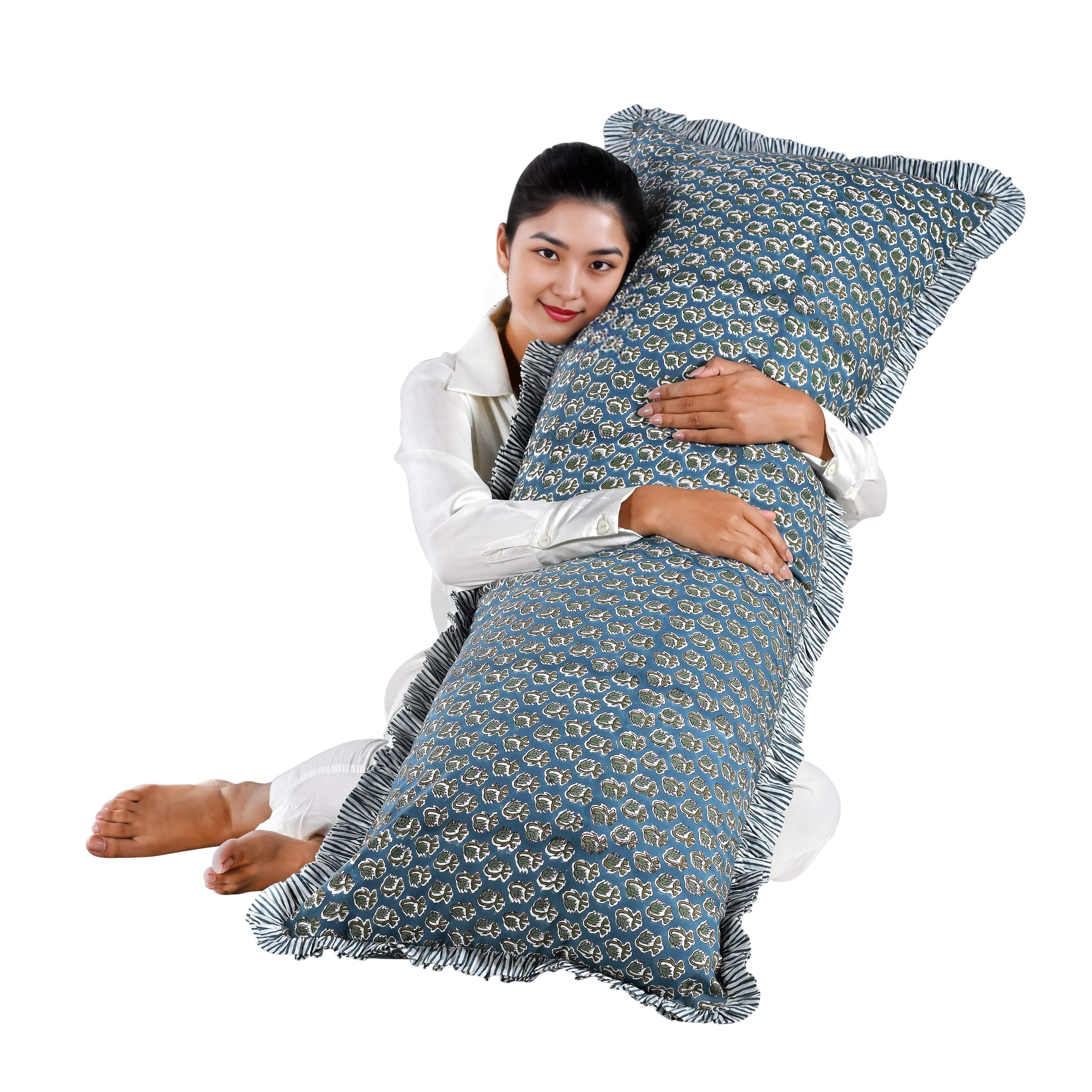 Peacock Blue Sham Cover