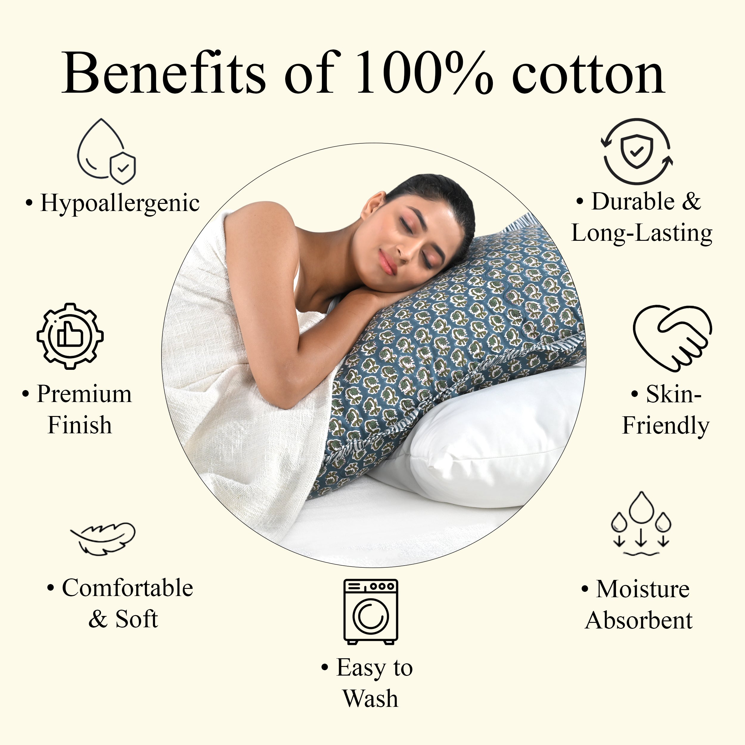 Peacock Blue Sham Cover