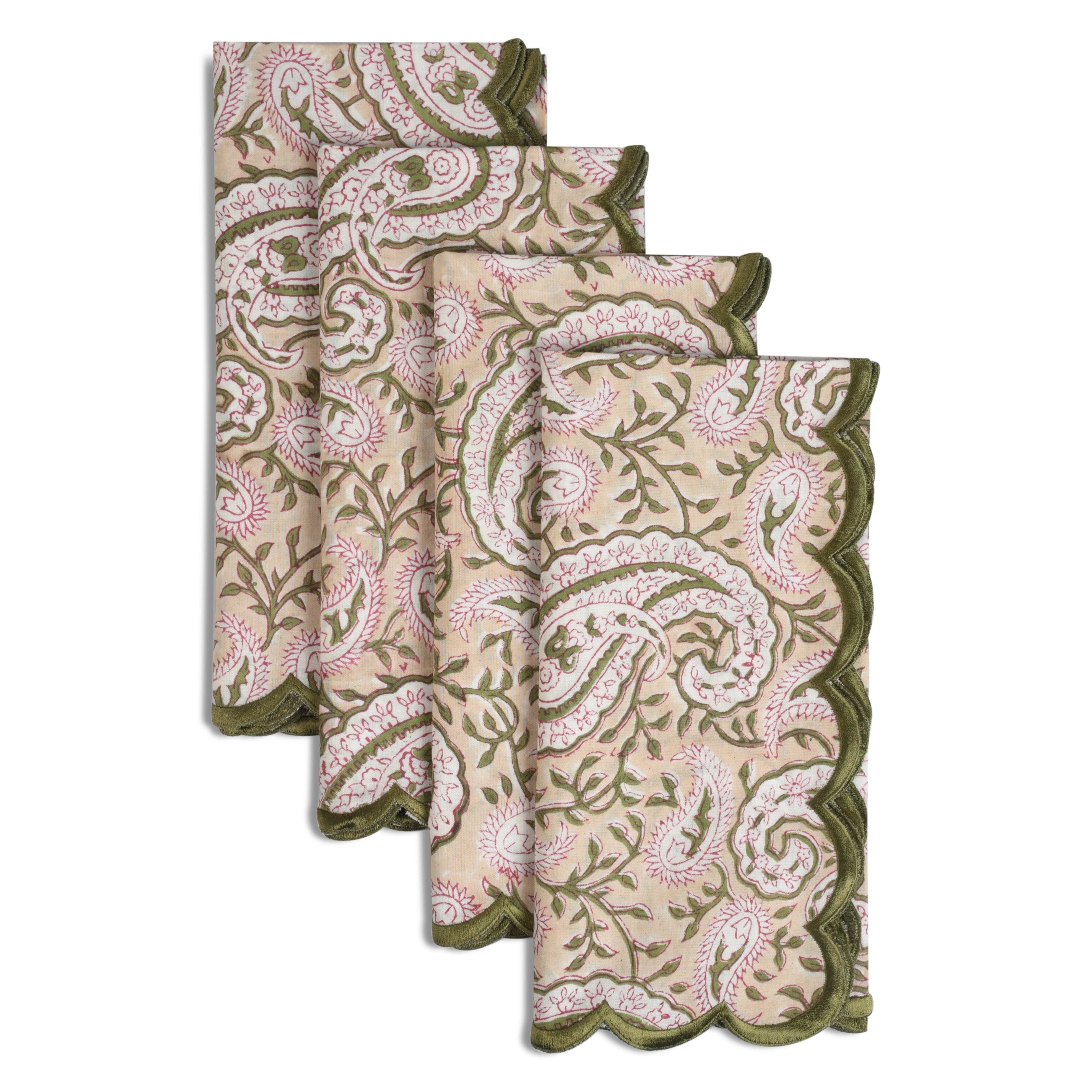 Royal Beige Embroidery Napkins RIDHI