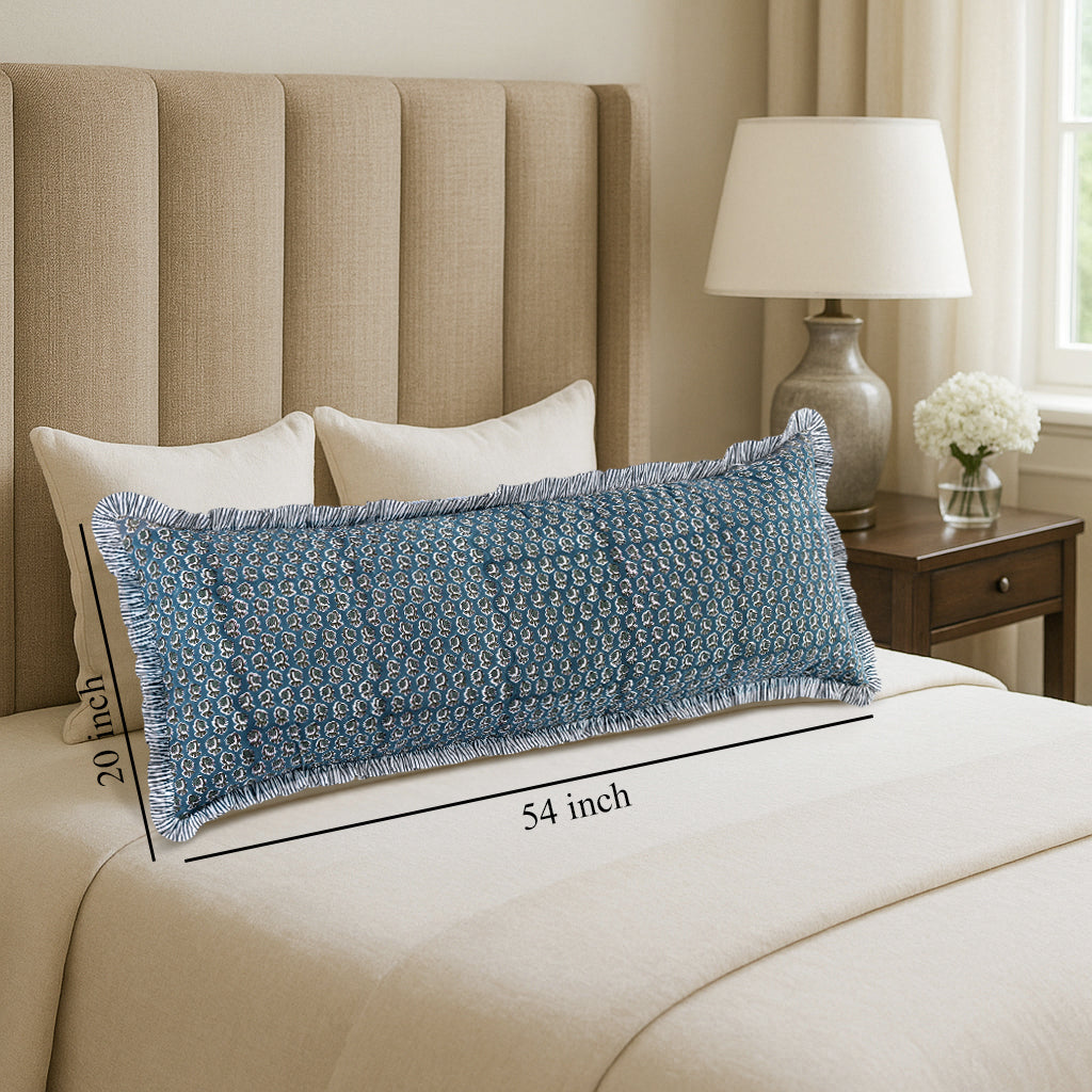 Peacock Blue Sham Cover