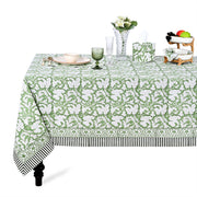Sage Green Square & Rectangle Tablecloth