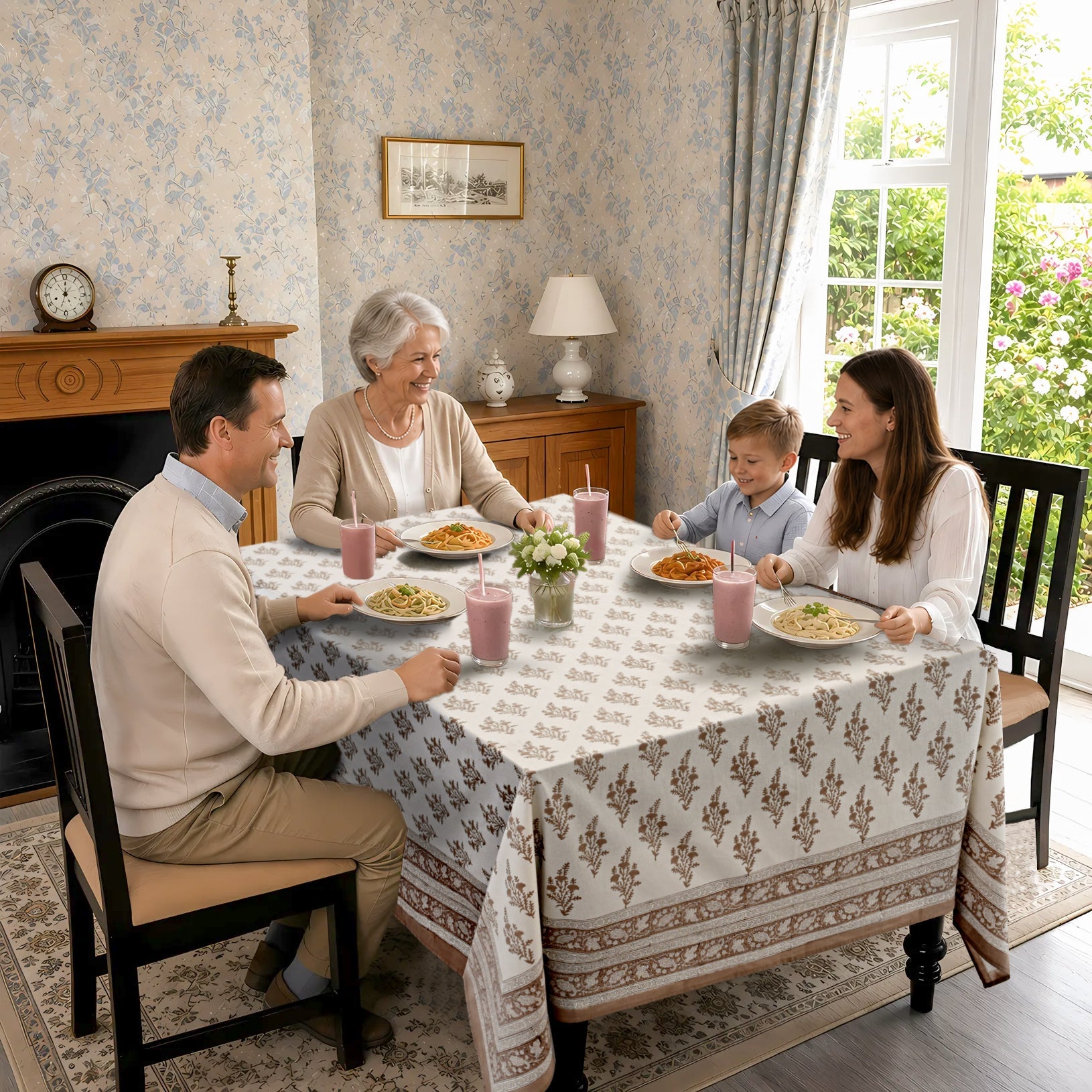 Quiet Earth Rectangle & square Tablecloth RIDHI