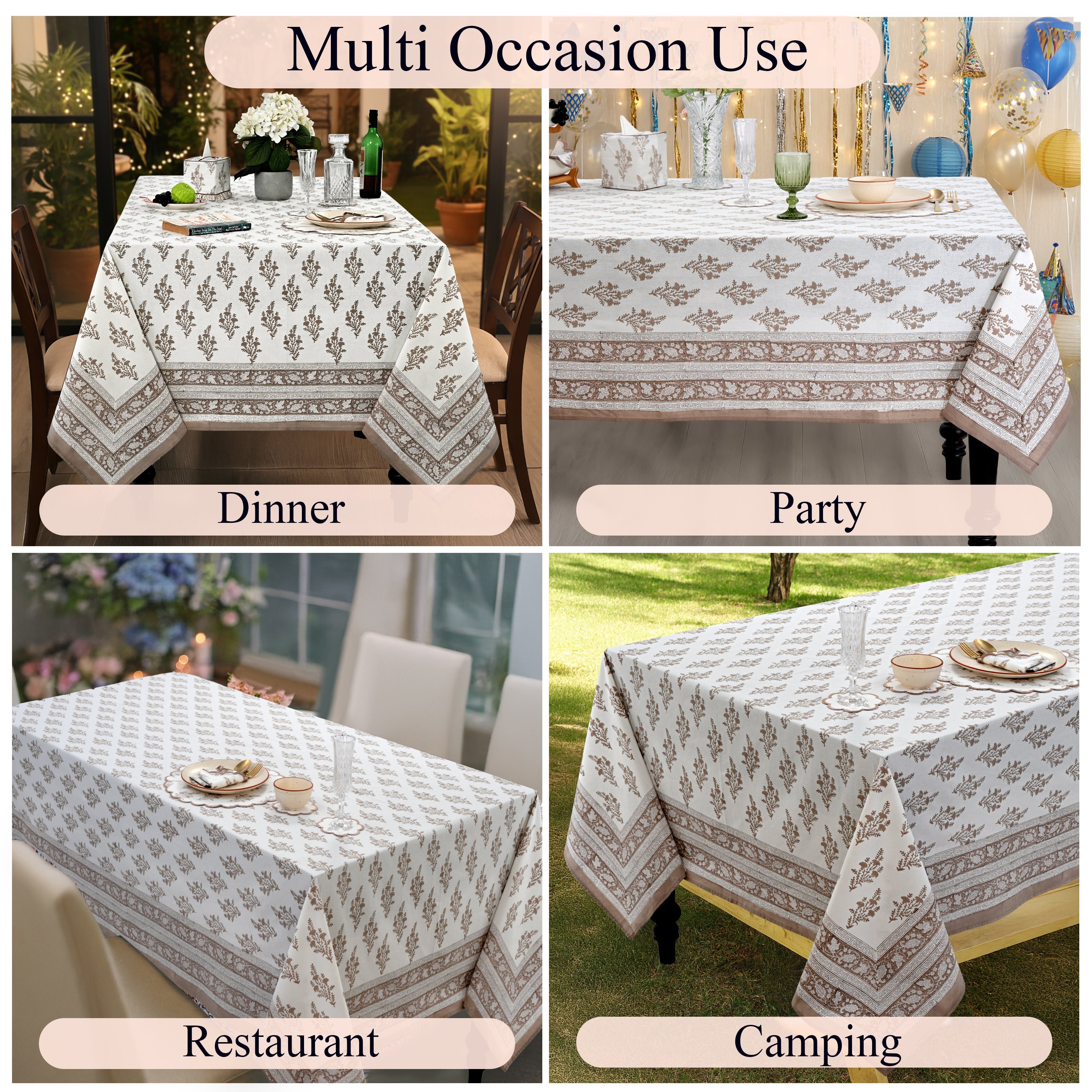Quiet Earth Rectangle & square Tablecloth RIDHI