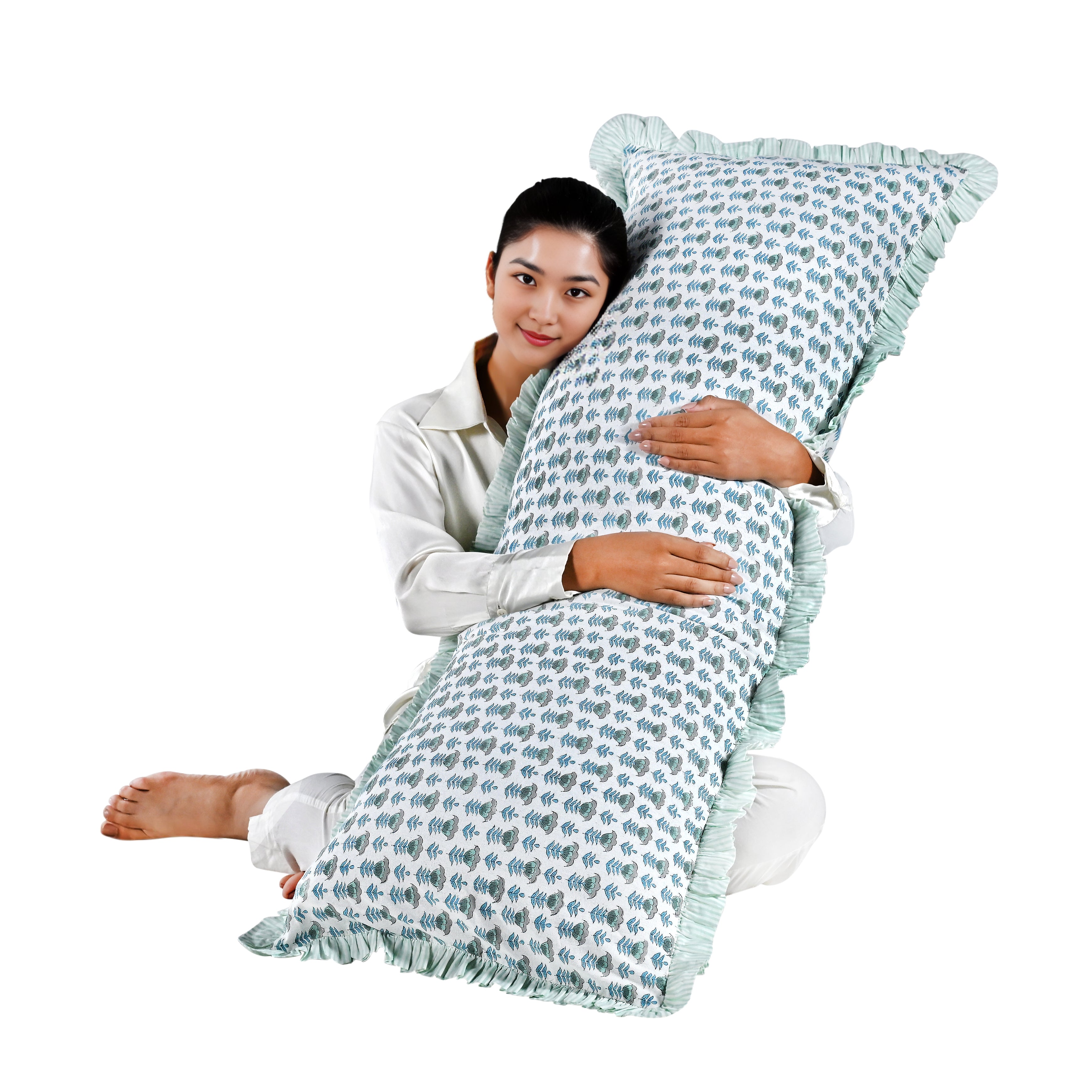 Aquamarine Blue Sham Cover