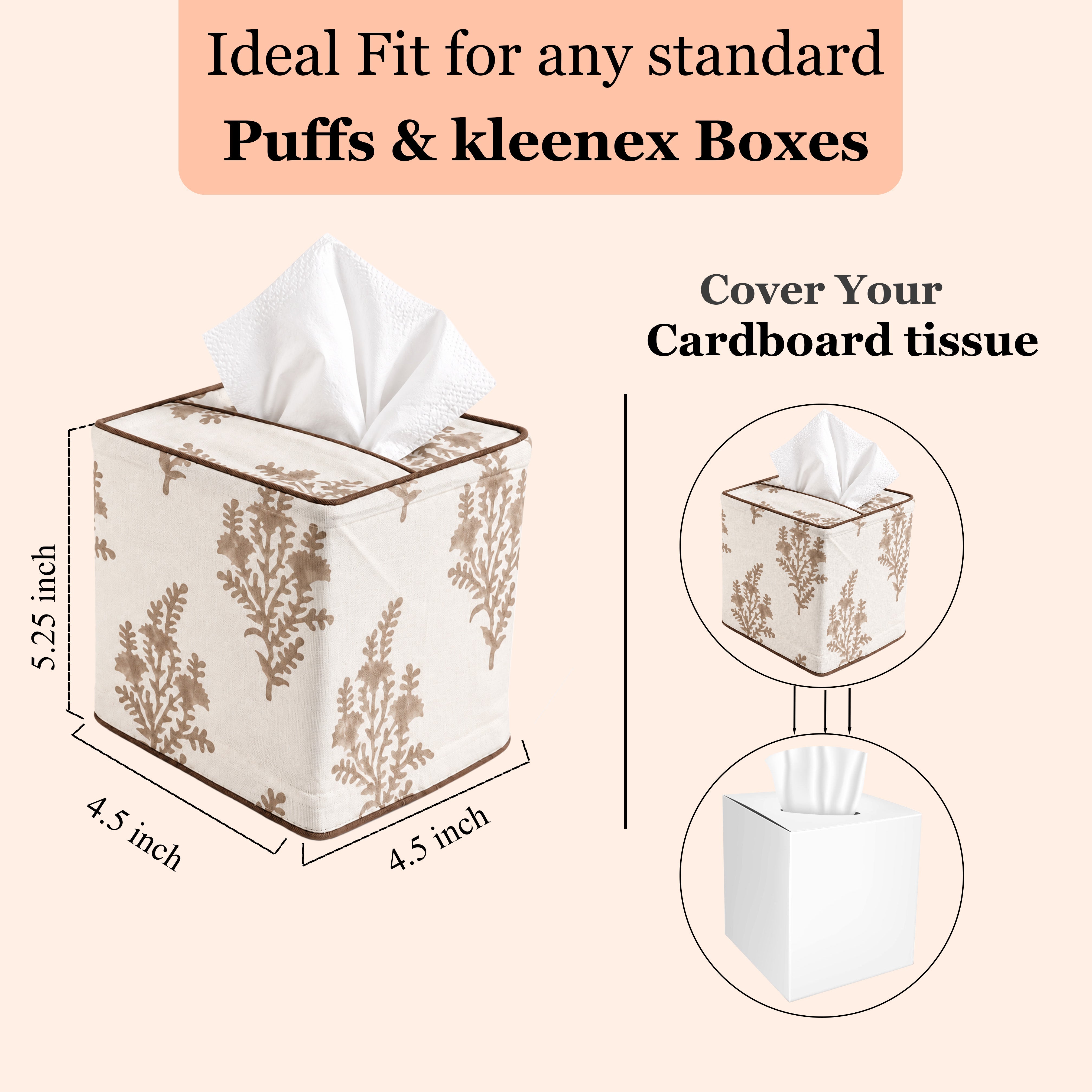 Quiet Earth Tissue Box Cover