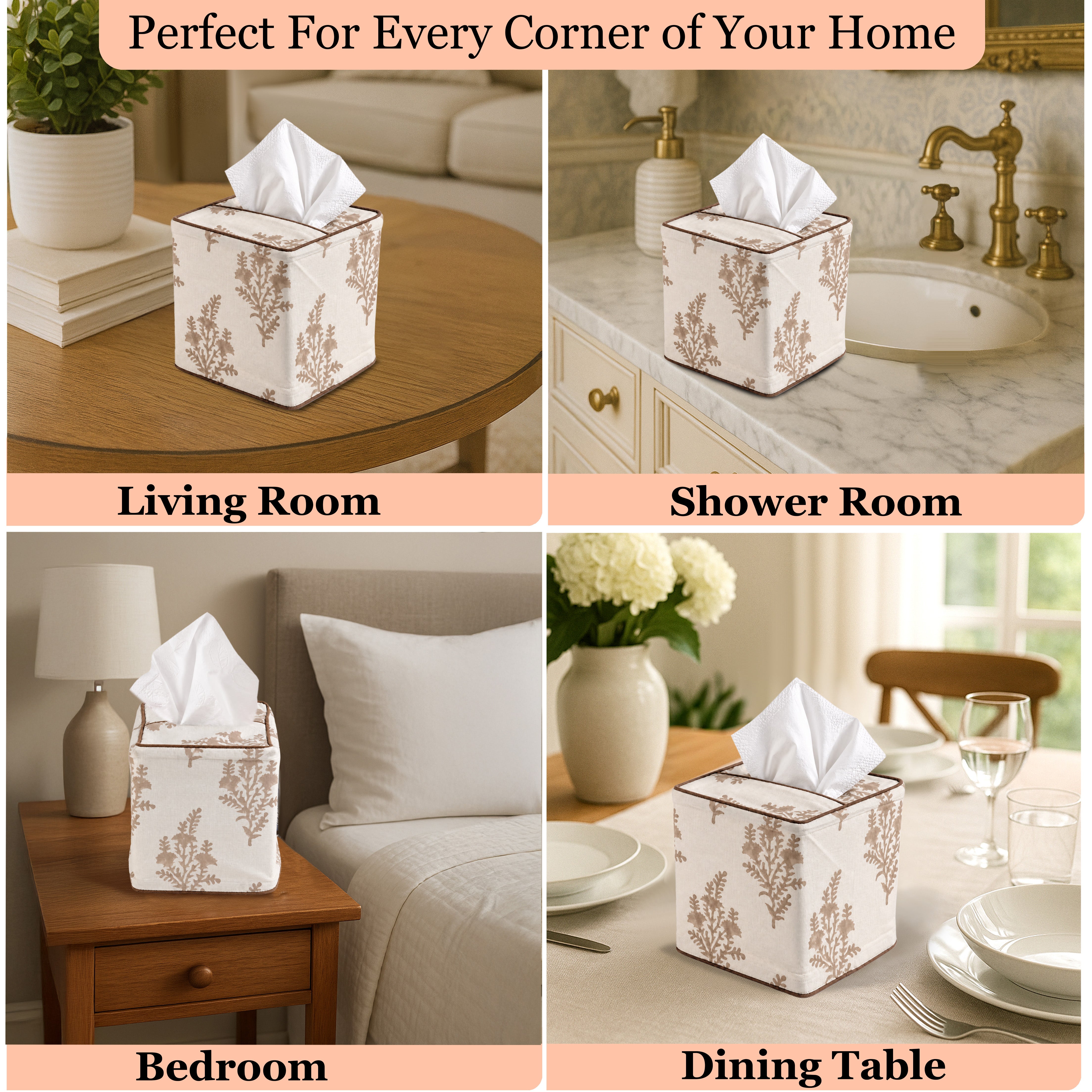 Quiet Earth Tissue Box Cover