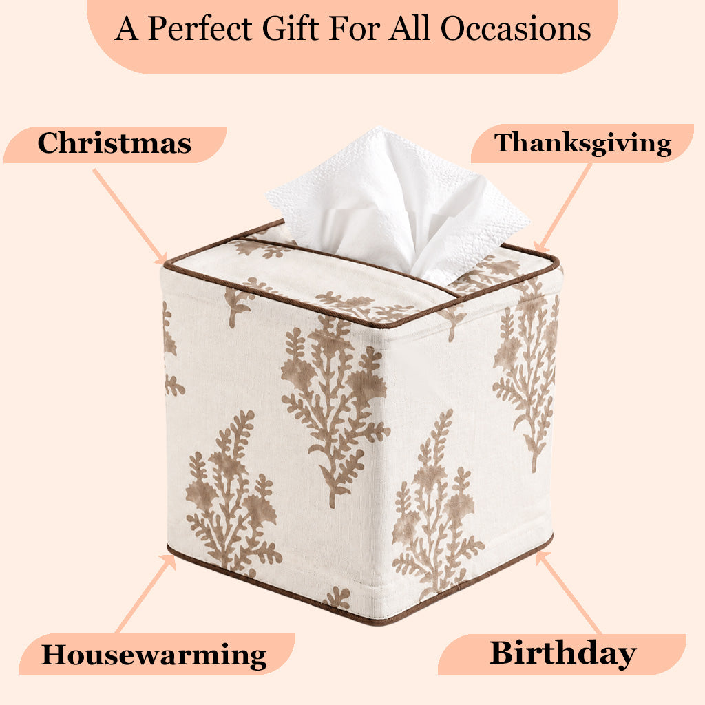 Quiet Earth Tissue Box Cover
