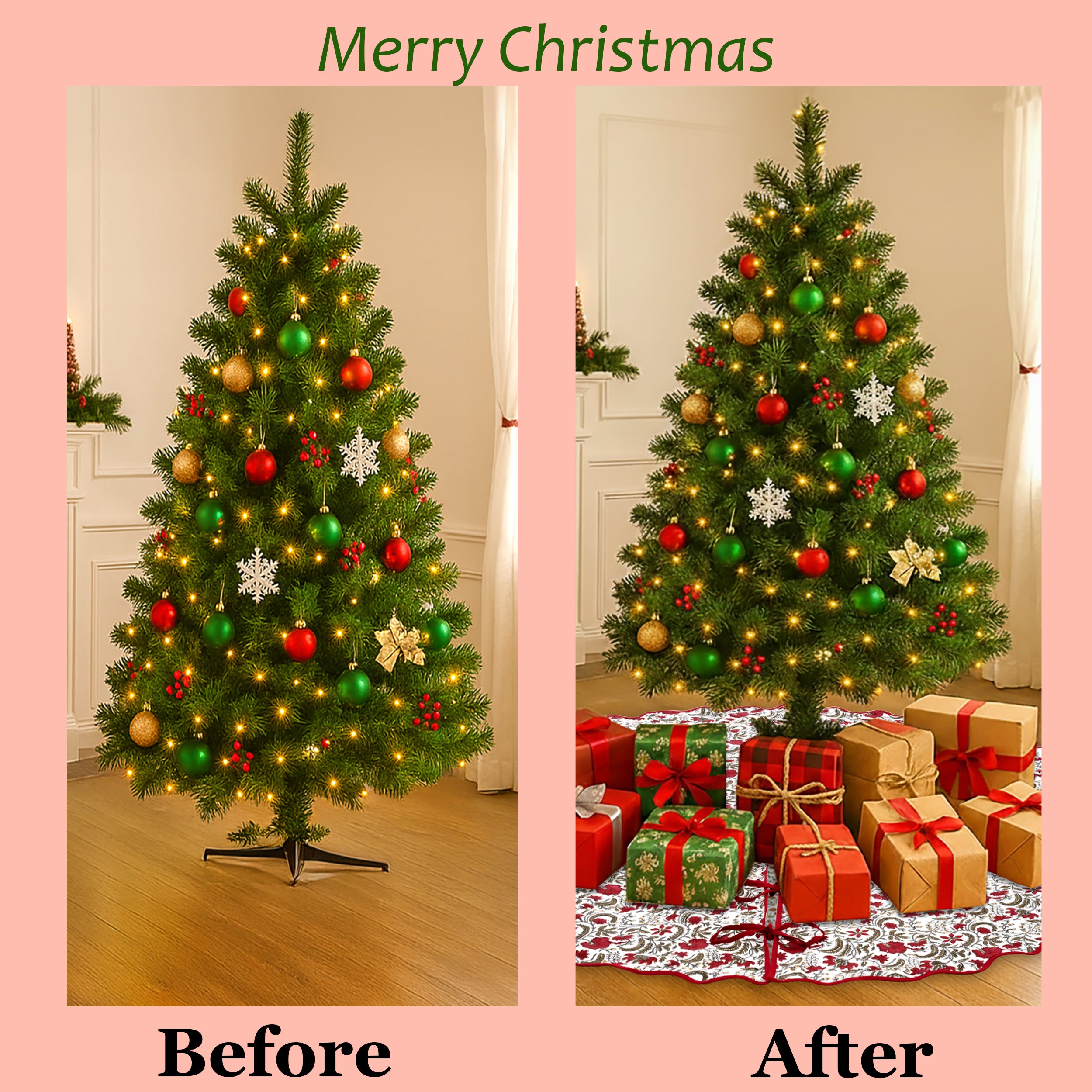 Prune Red Tree Skirt