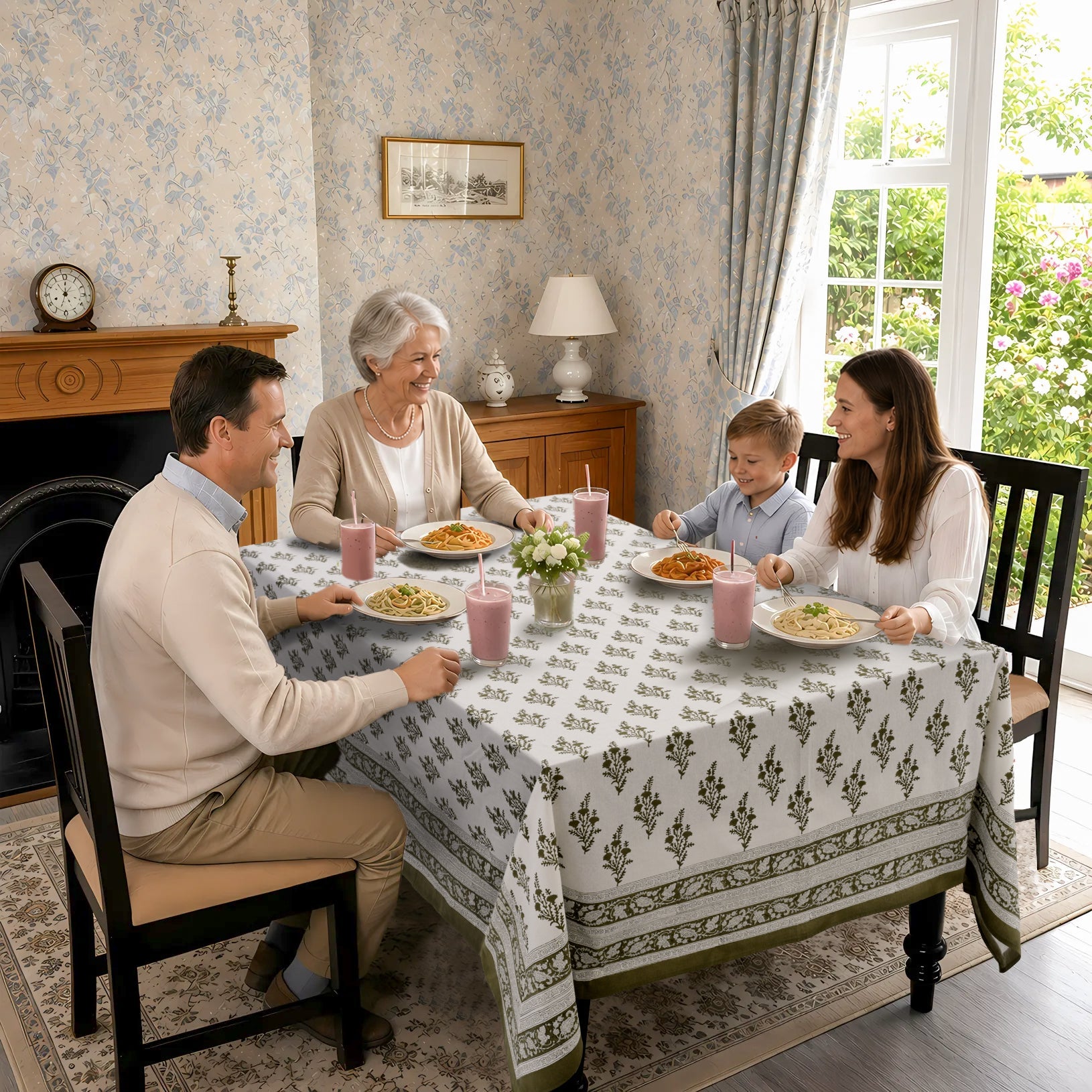 Nature Spring Rectangle & Square Tablecloth RIDHI