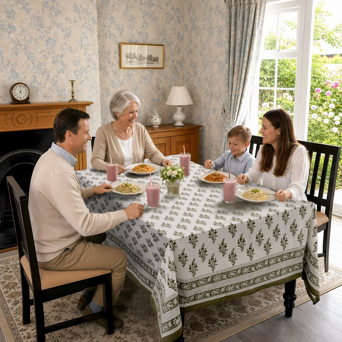 Nature Spring Rectangle & Square Tablecloth RIDHI