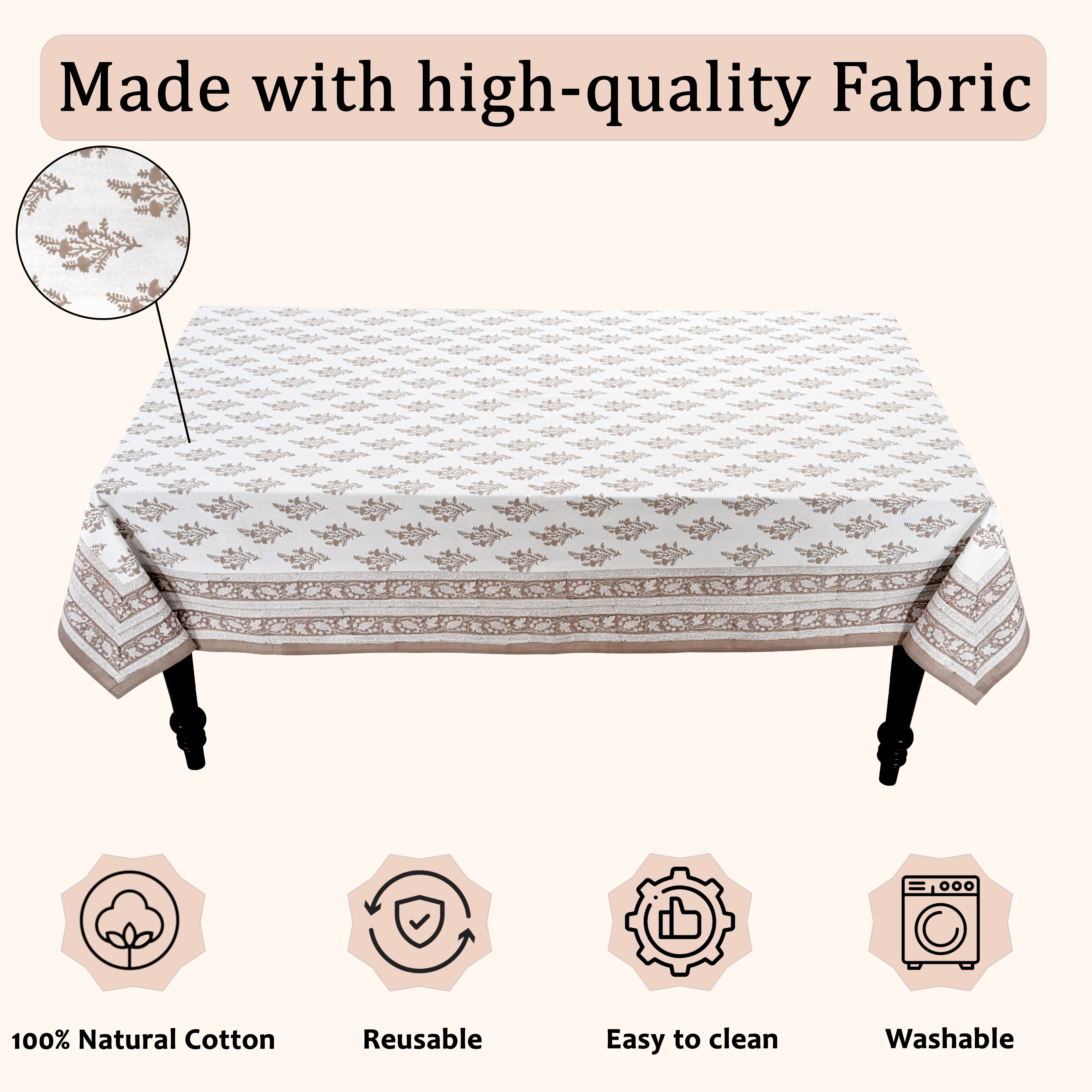 Quiet Earth Rectangle & square Tablecloth RIDHI