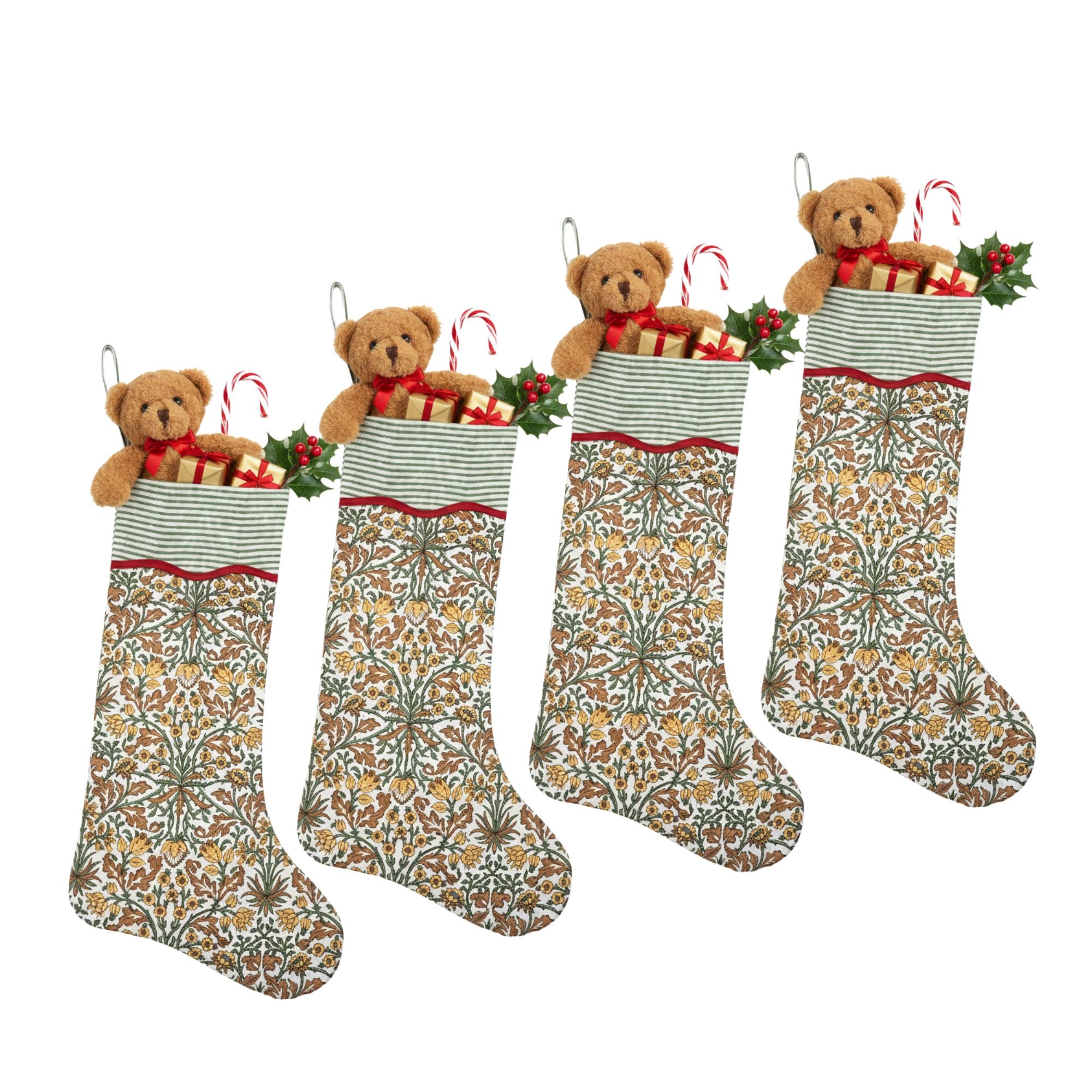 Goldenrod Yellow Christmas Stocking