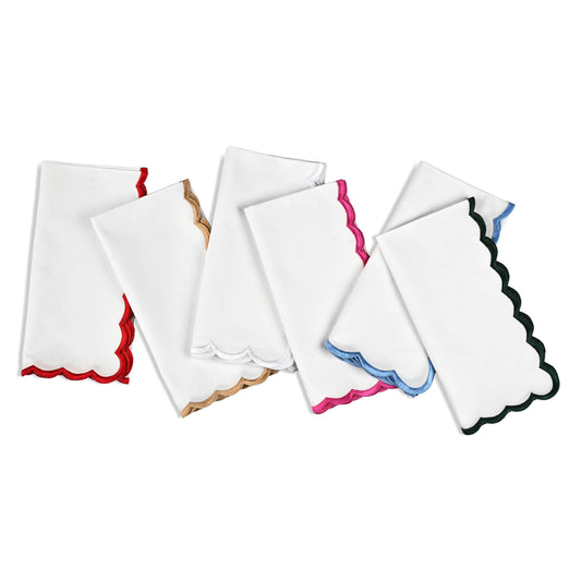 Random Mix Embroidery Napkins Ridhi Block Print