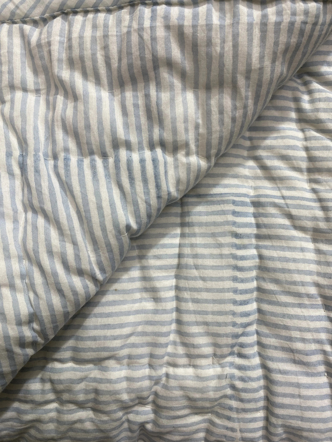 Mughal Buta Blue Quilt Ridhi Block Print