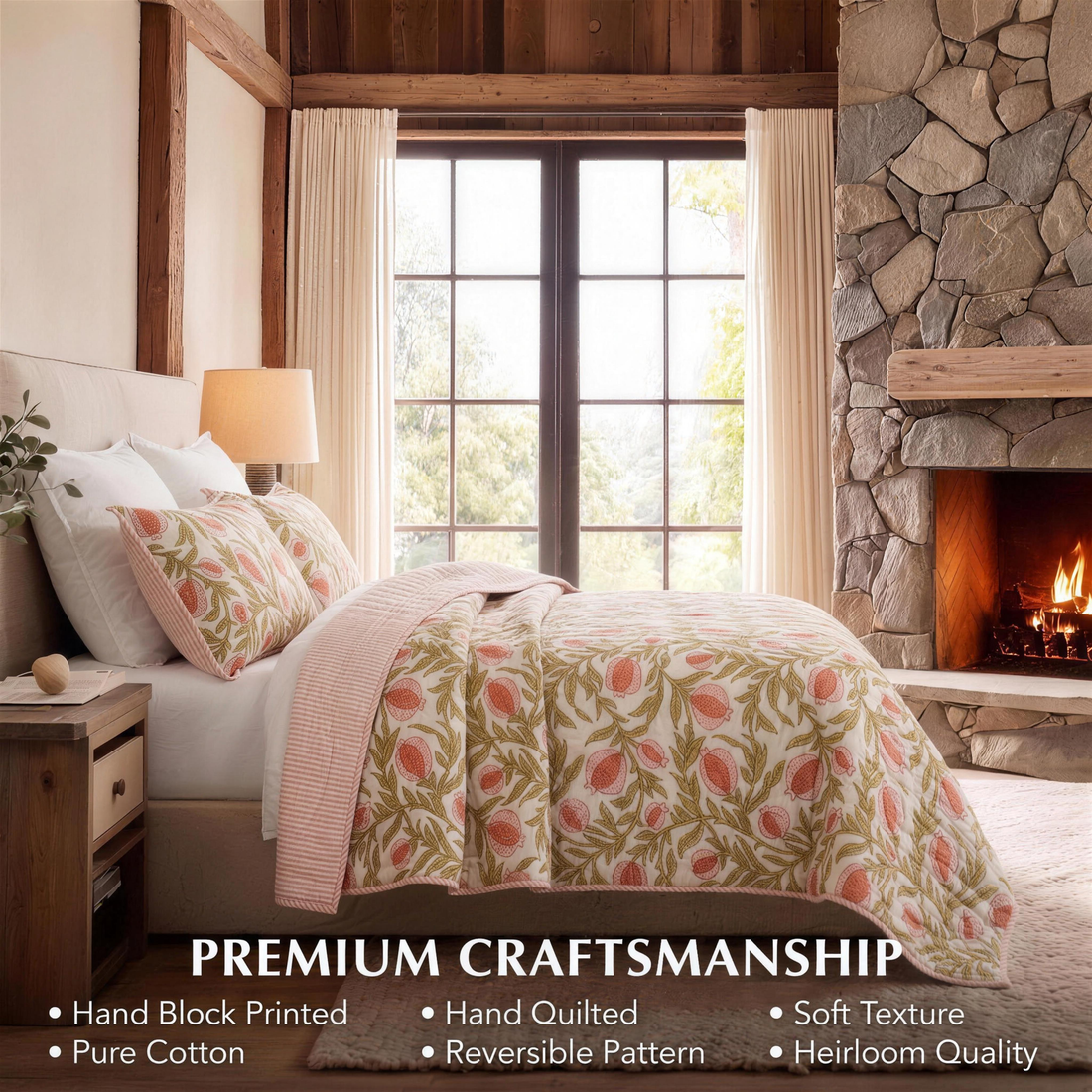 Blush Pink Quilt