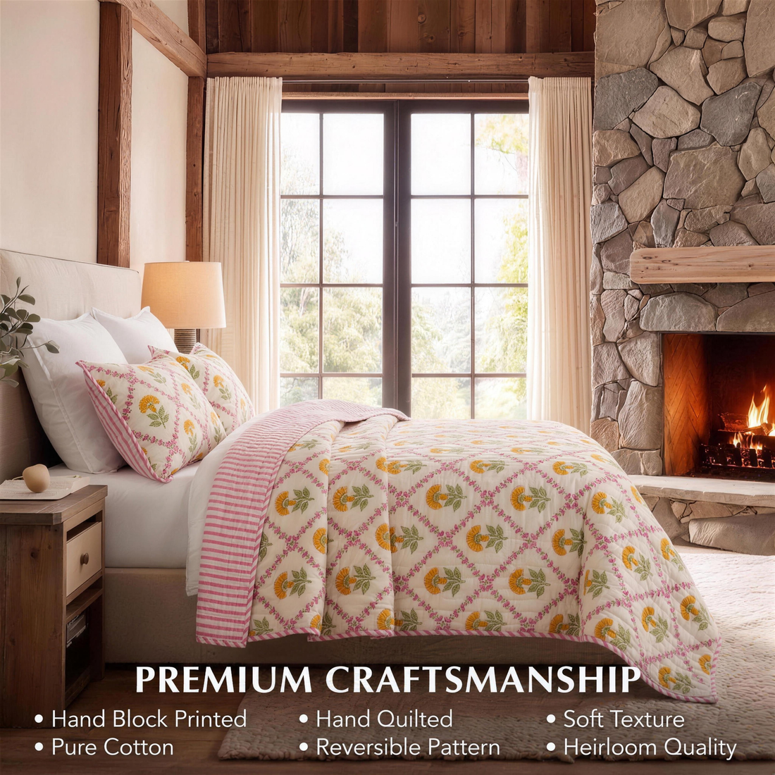 Sunkissed petal Quilt