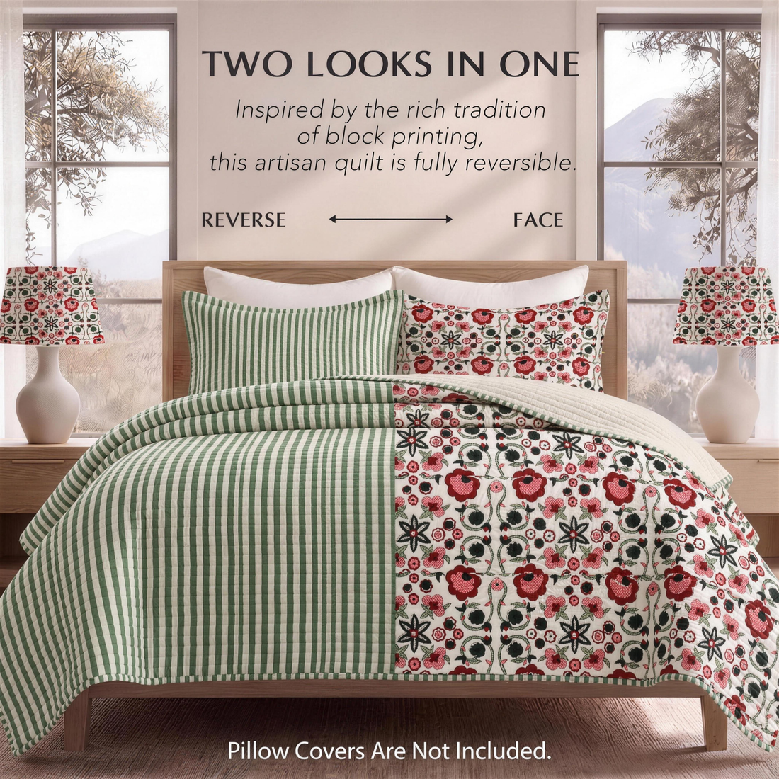 Apple Red Quilt