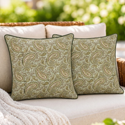 Nostalgic Naturals piping Pillow Cover