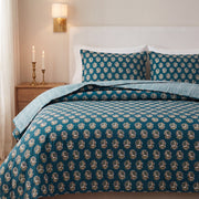 Peacock Blue Quilt