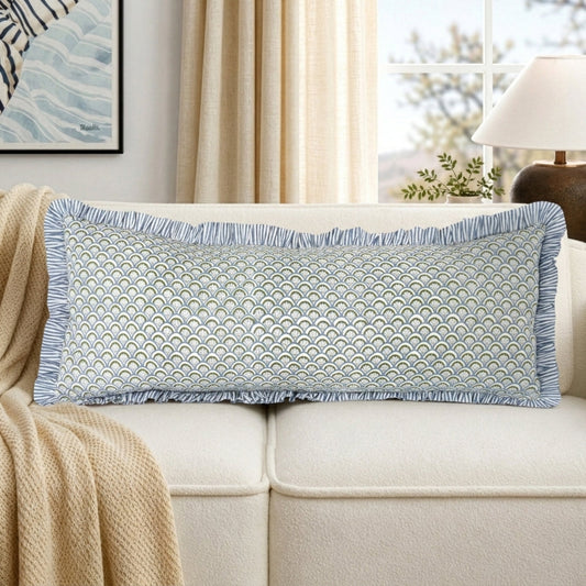 Hand Fan Harmony Sham Pillow Cover RIDHI
