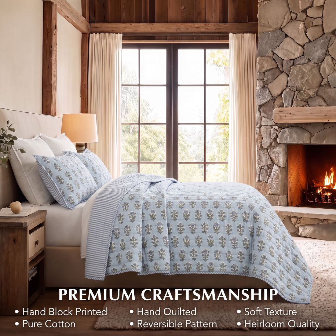 Harbor Blue Quilt