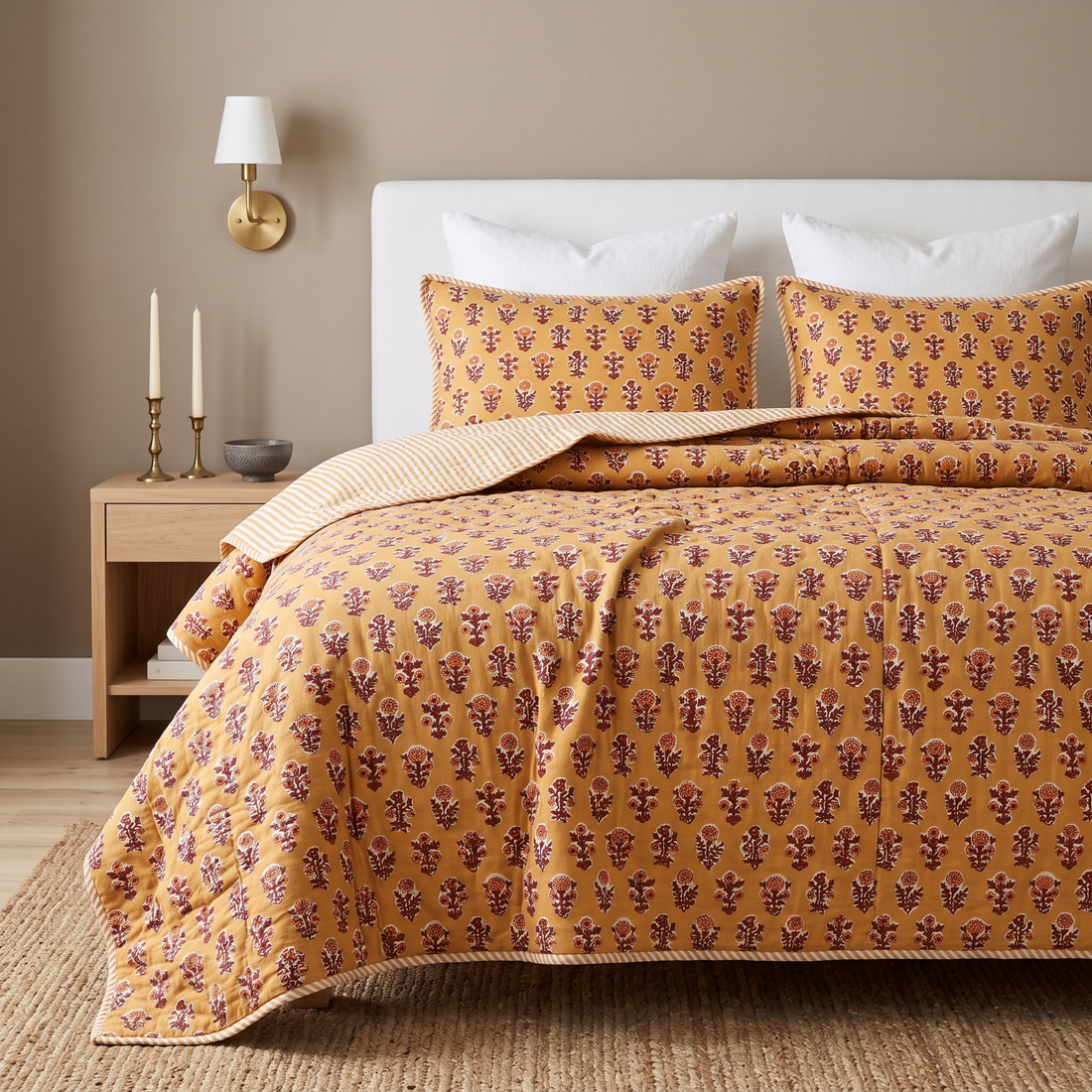 Amber Marigold Quilt